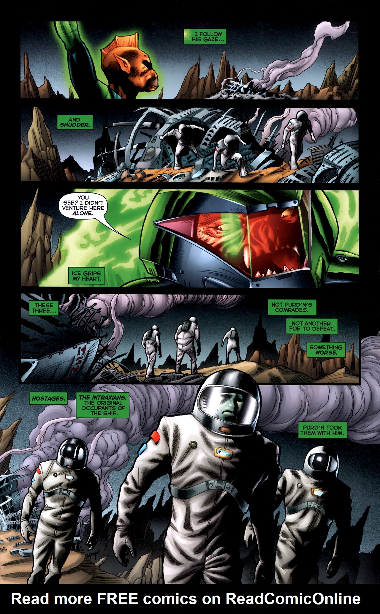 Read online Green Lantern Movie Prequel: Tomar-Re comic -  Issue # Full - 18