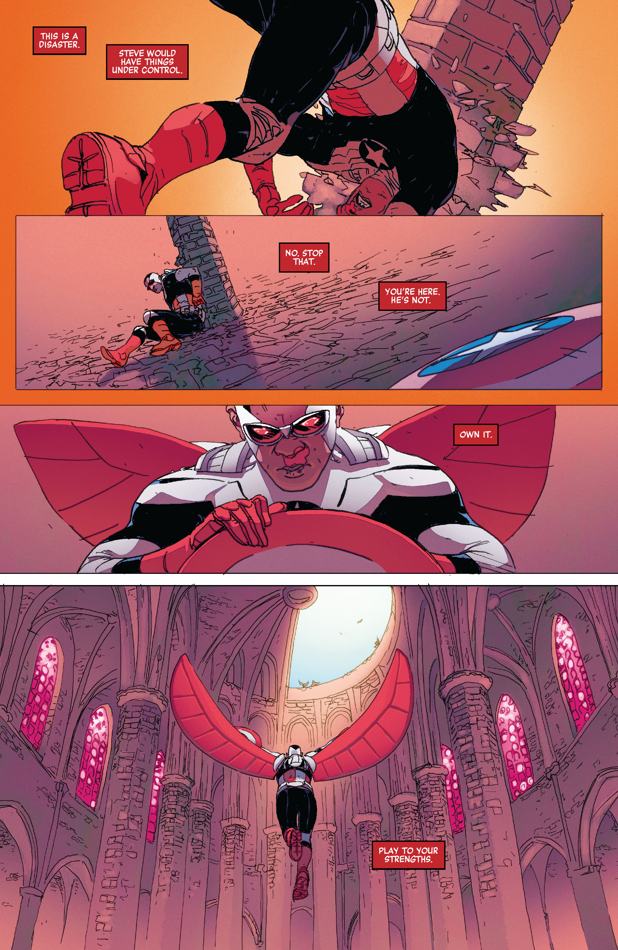 Read online Captain America: Sam Wilson: The Complete Collection comic -  Issue # TPB 1 (Part 4) - 16
