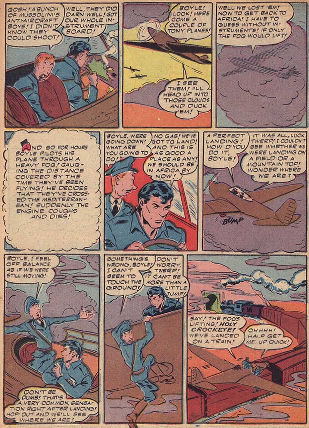 Read online Pep Comics comic -  Issue #39 - 42