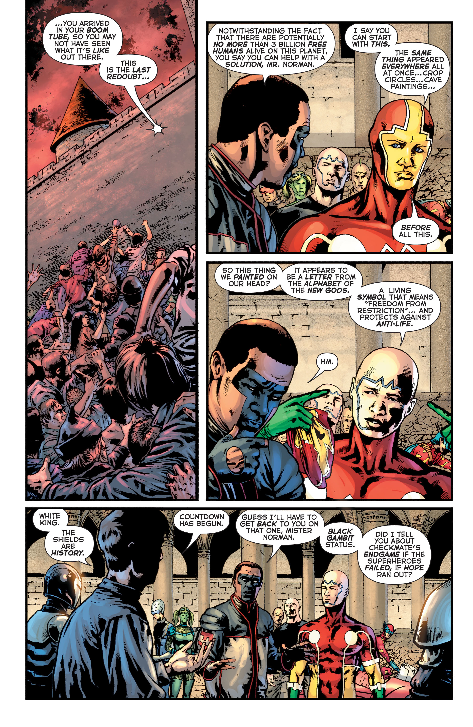 Read online Final Crisis comic -  Issue #6 - 16