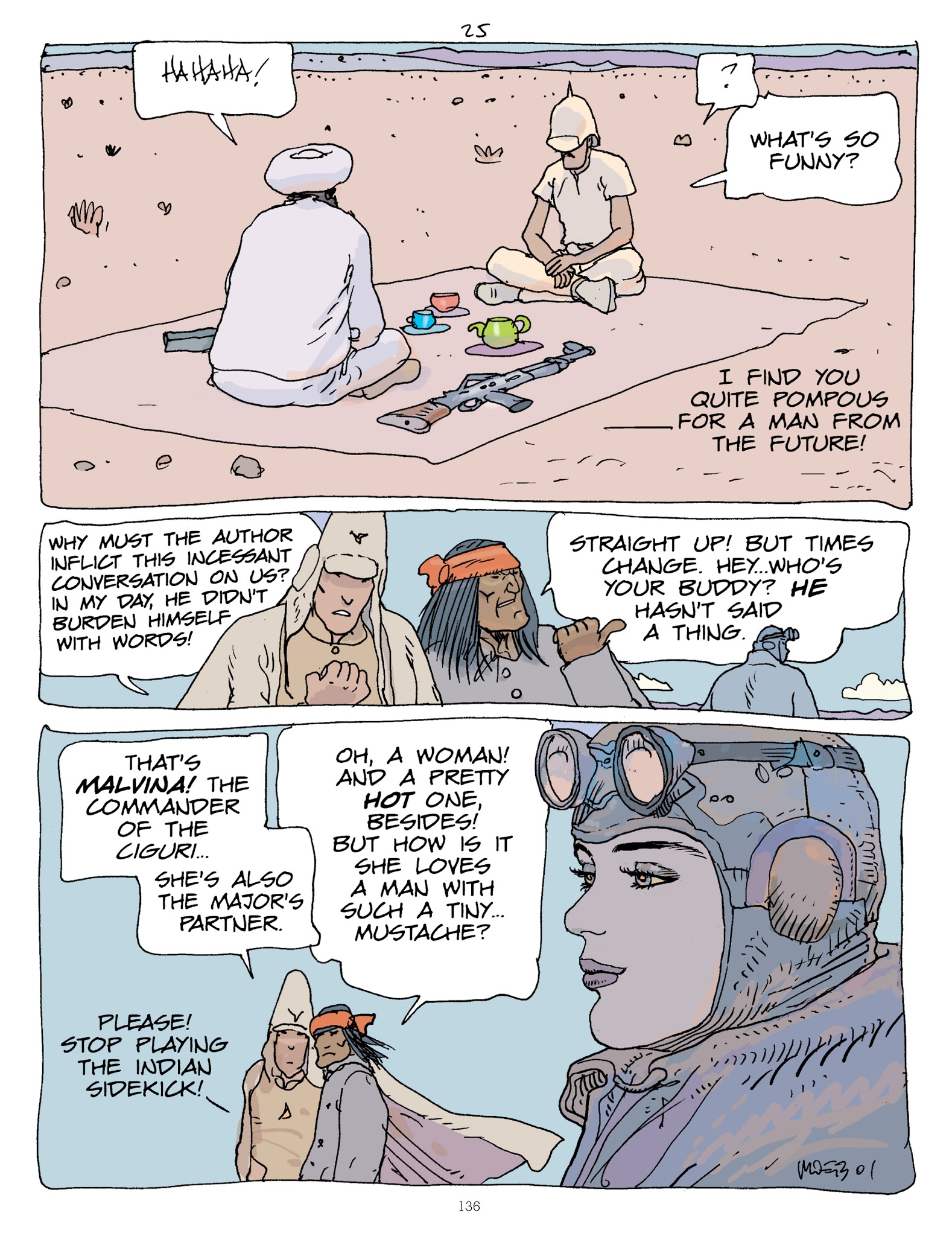 Read online Moebius Library comic -  Issue # TPB 2 - 135