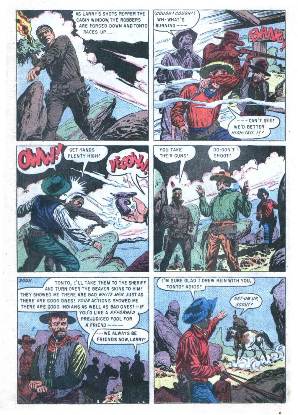 Read online Lone Ranger's Companion Tonto comic -  Issue #22 - 24
