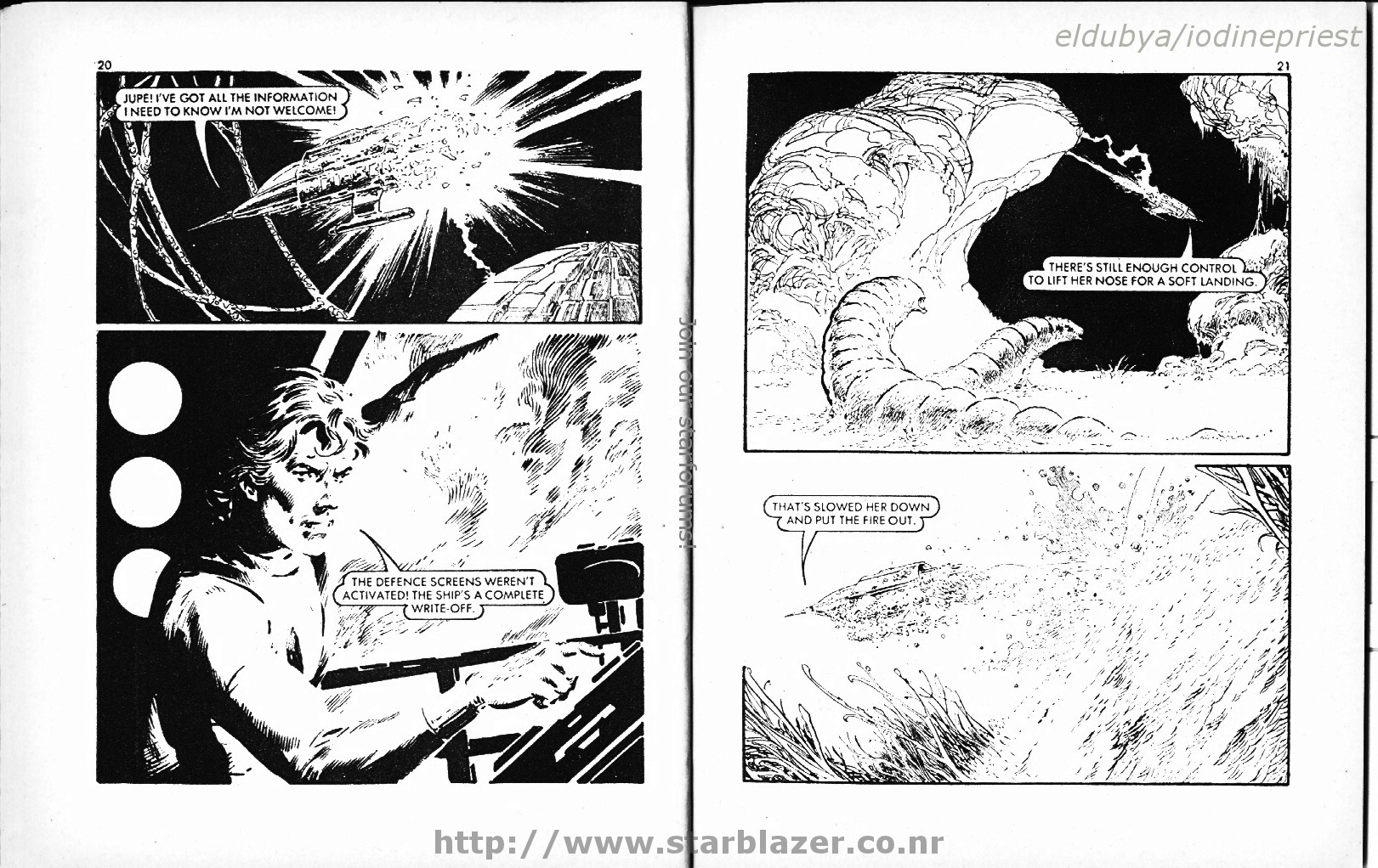 Read online Starblazer comic -  Issue #77 - 12