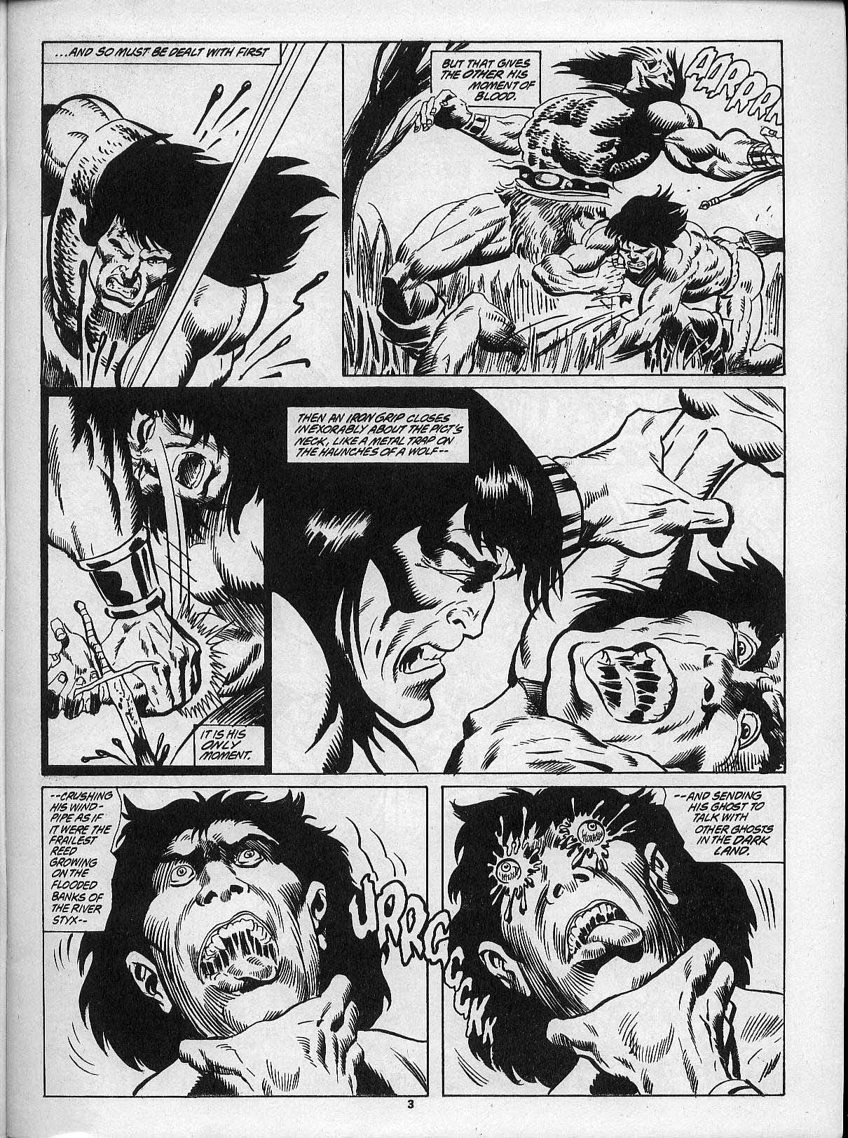 Read online The Savage Sword Of Conan comic -  Issue #201 - 5