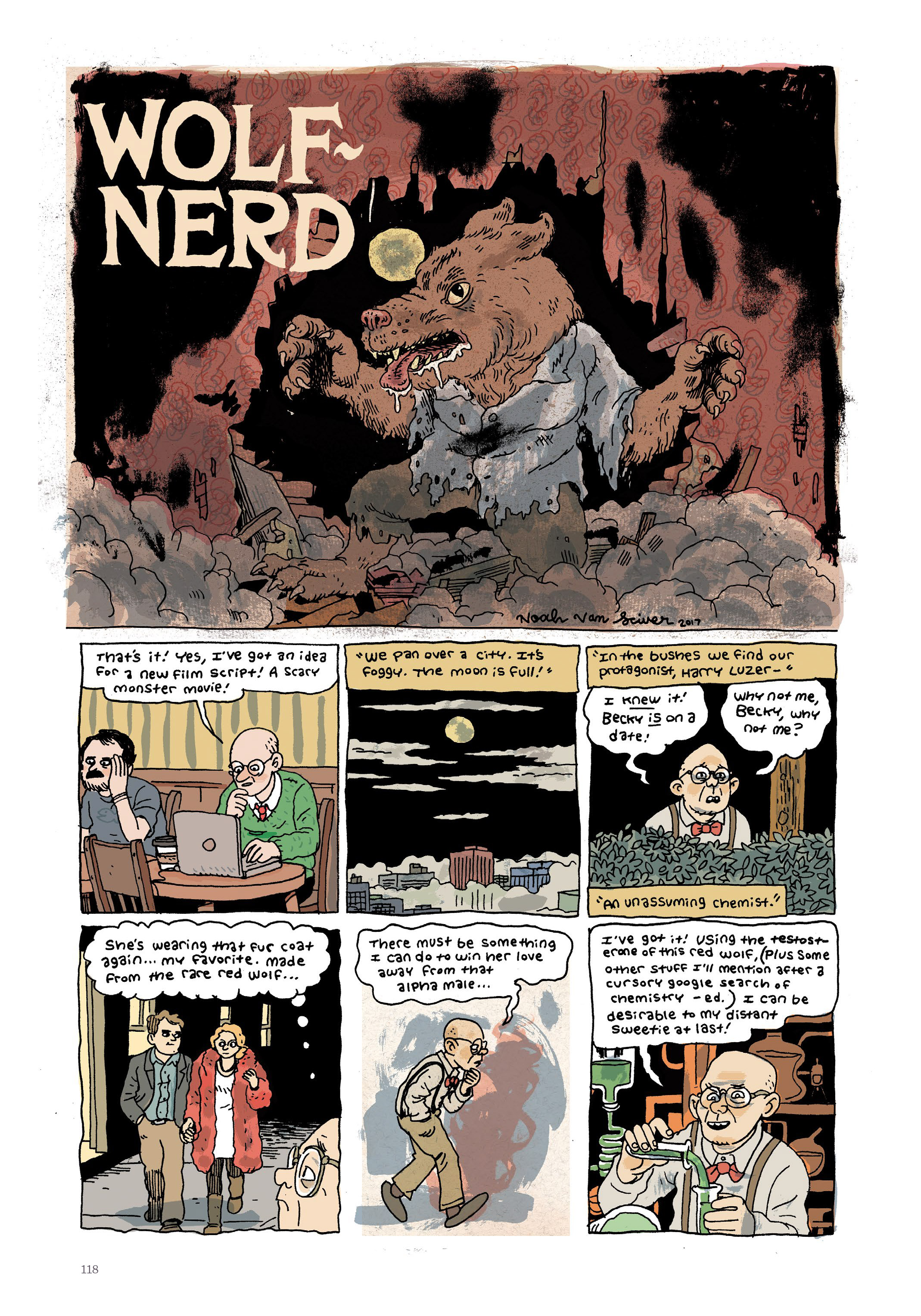 Read online Now: The New Comics Anthology comic -  Issue #3 - 119