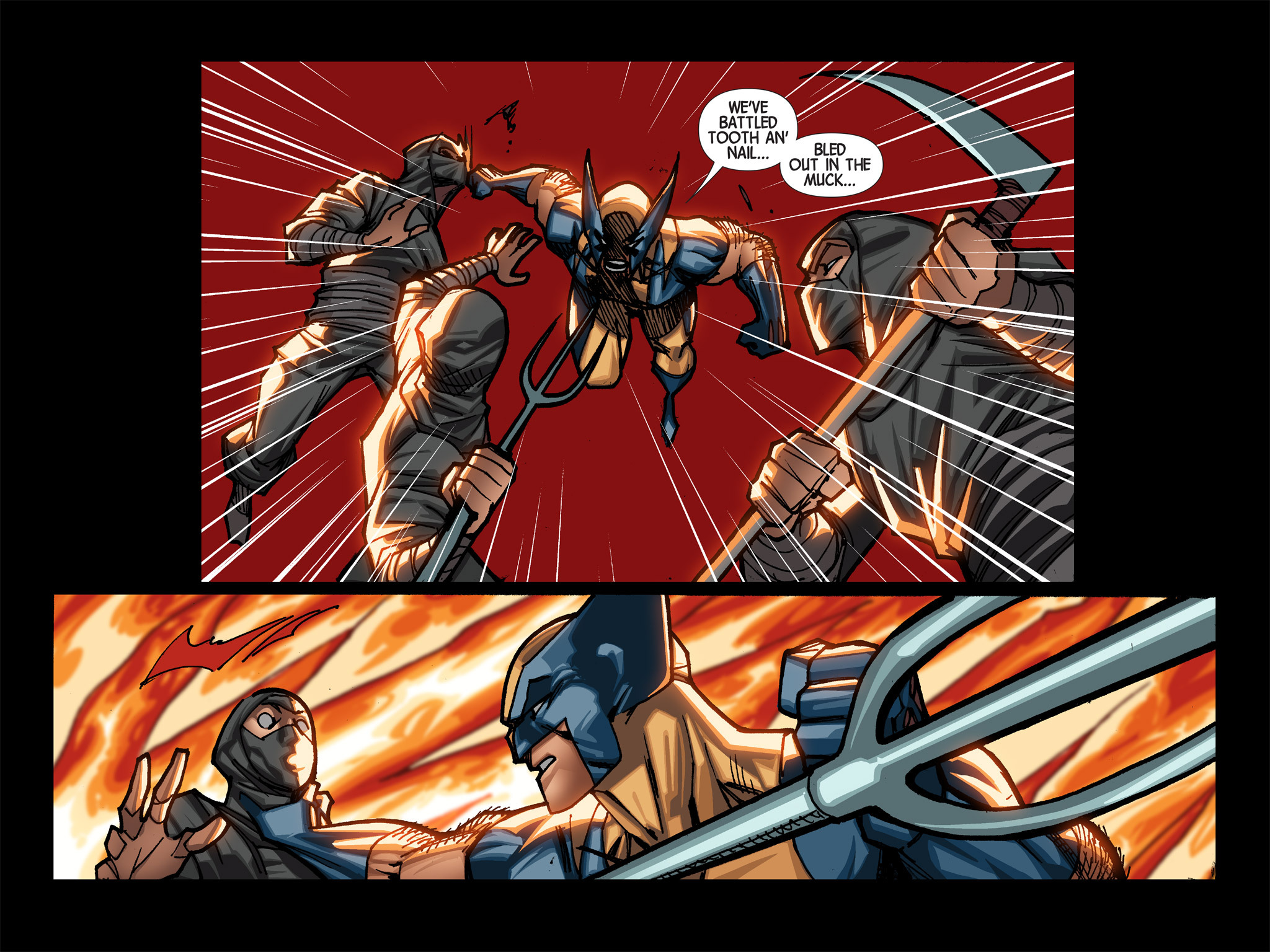 Read online Wolverine: Japan's Most Wanted comic -  Issue #9 - 38