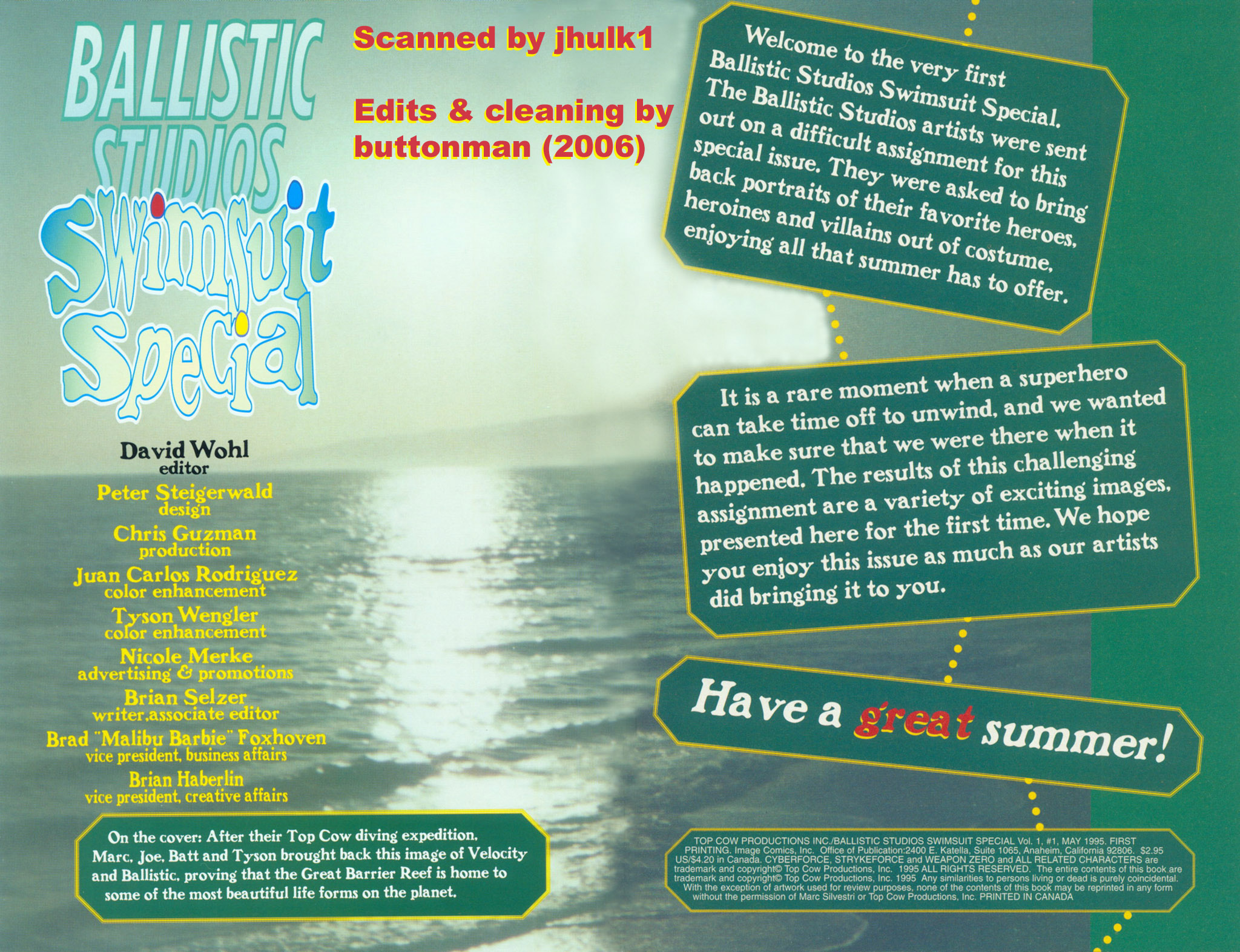 Read online Ballistic Studios Swimsuit Special comic -  Issue #1 - 2