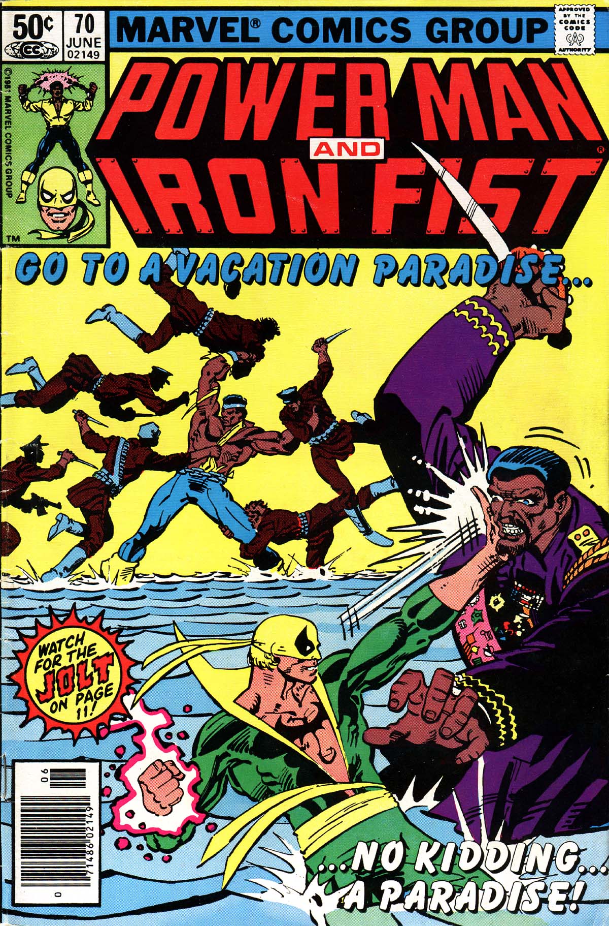 Read online Power Man and Iron Fist (1978) comic -  Issue #70 - 1