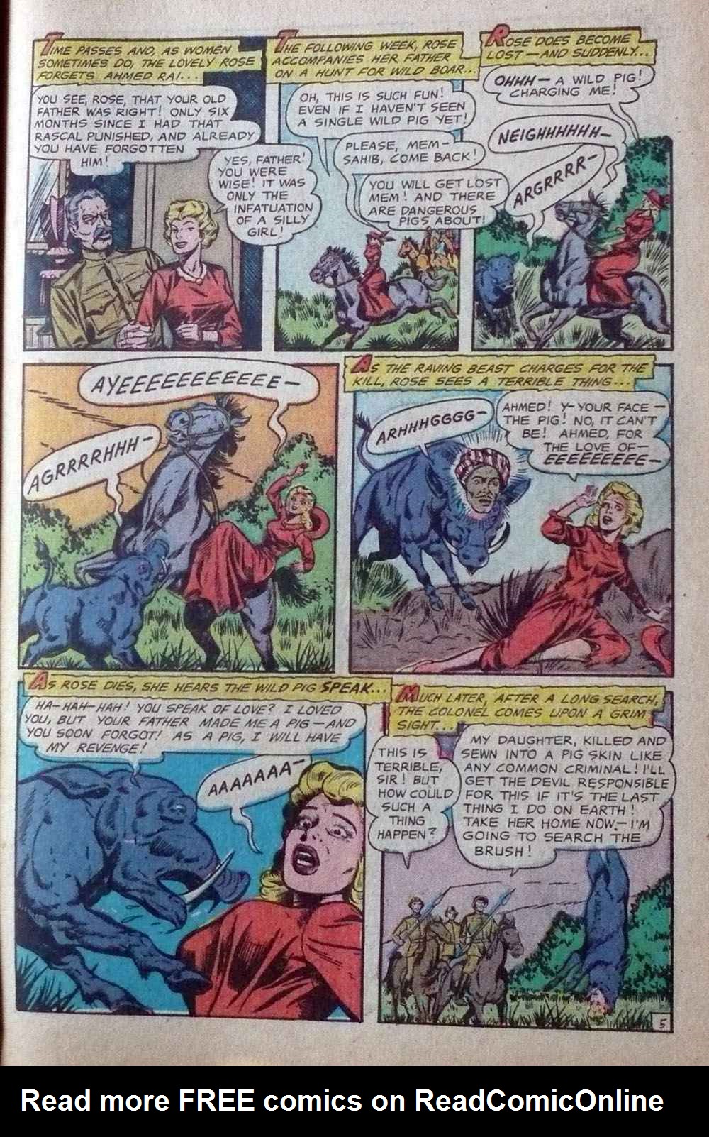 Read online Voodoo (1952) comic -  Issue #10 - 31