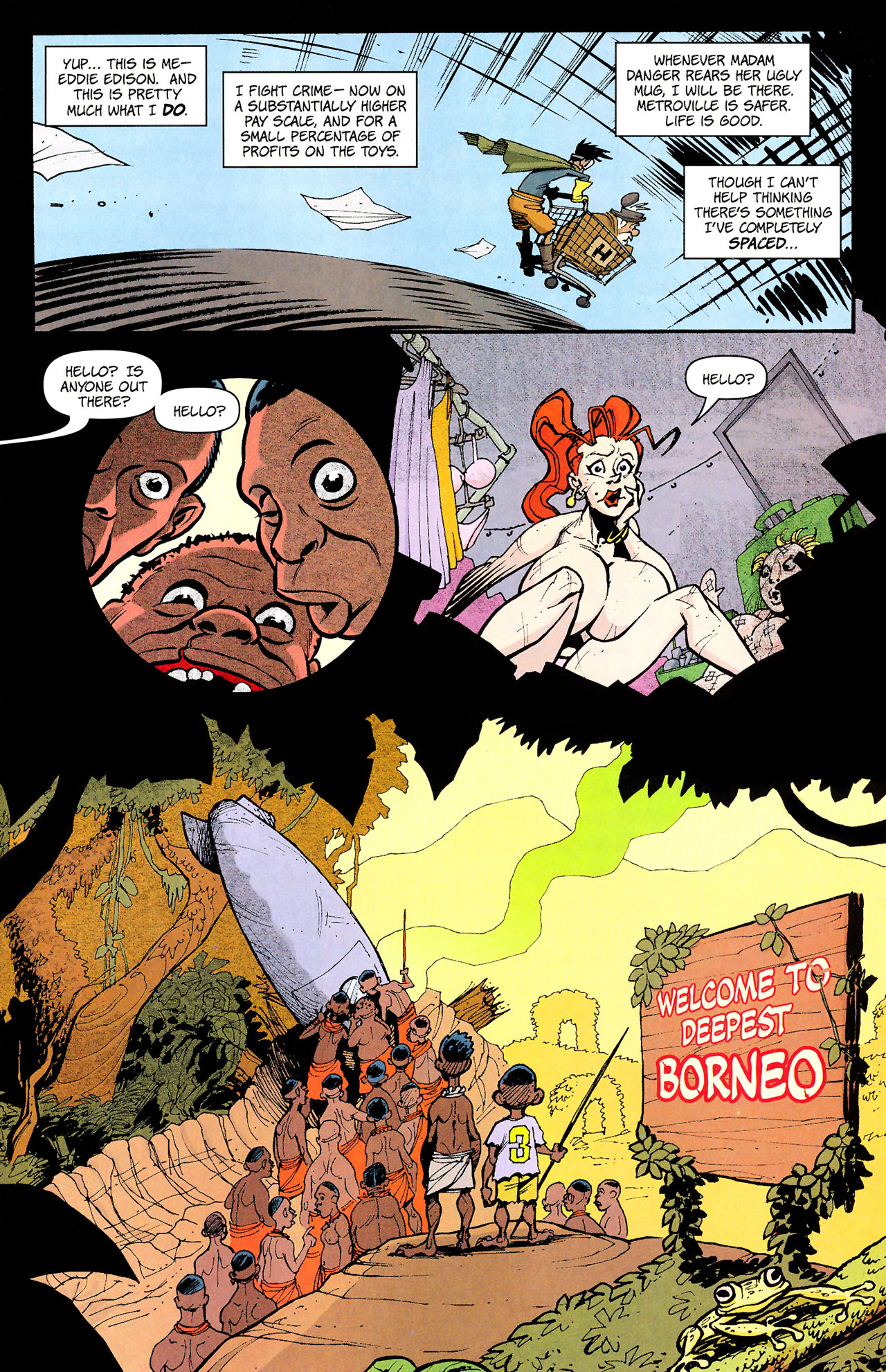 Read online Paul Jenkins' Sidekick comic -  Issue #5 - 25