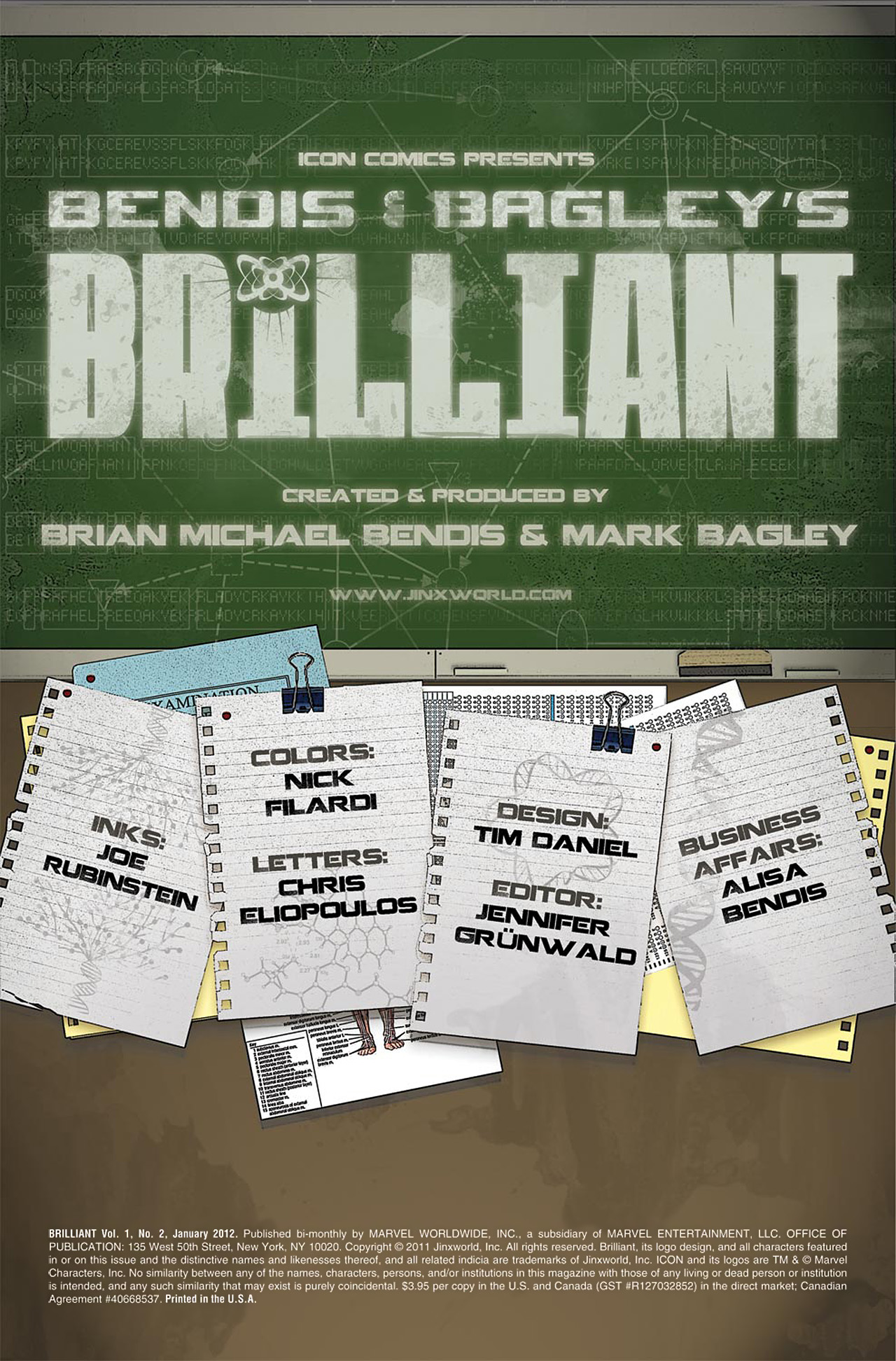 Read online Brilliant comic -  Issue #2 - 2