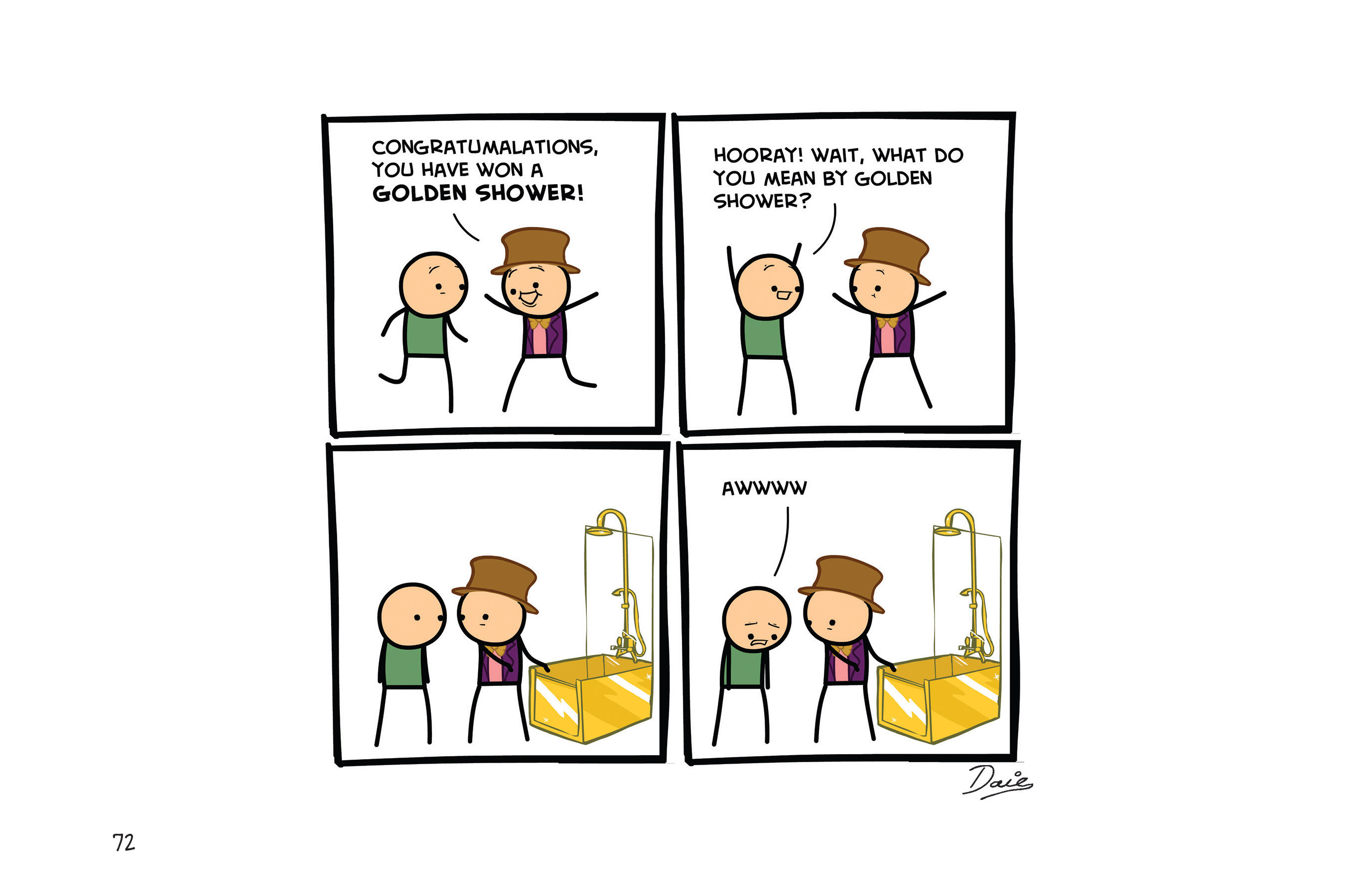 Read online Cyanide & Happiness: Stab Factory comic -  Issue # TPB - 72