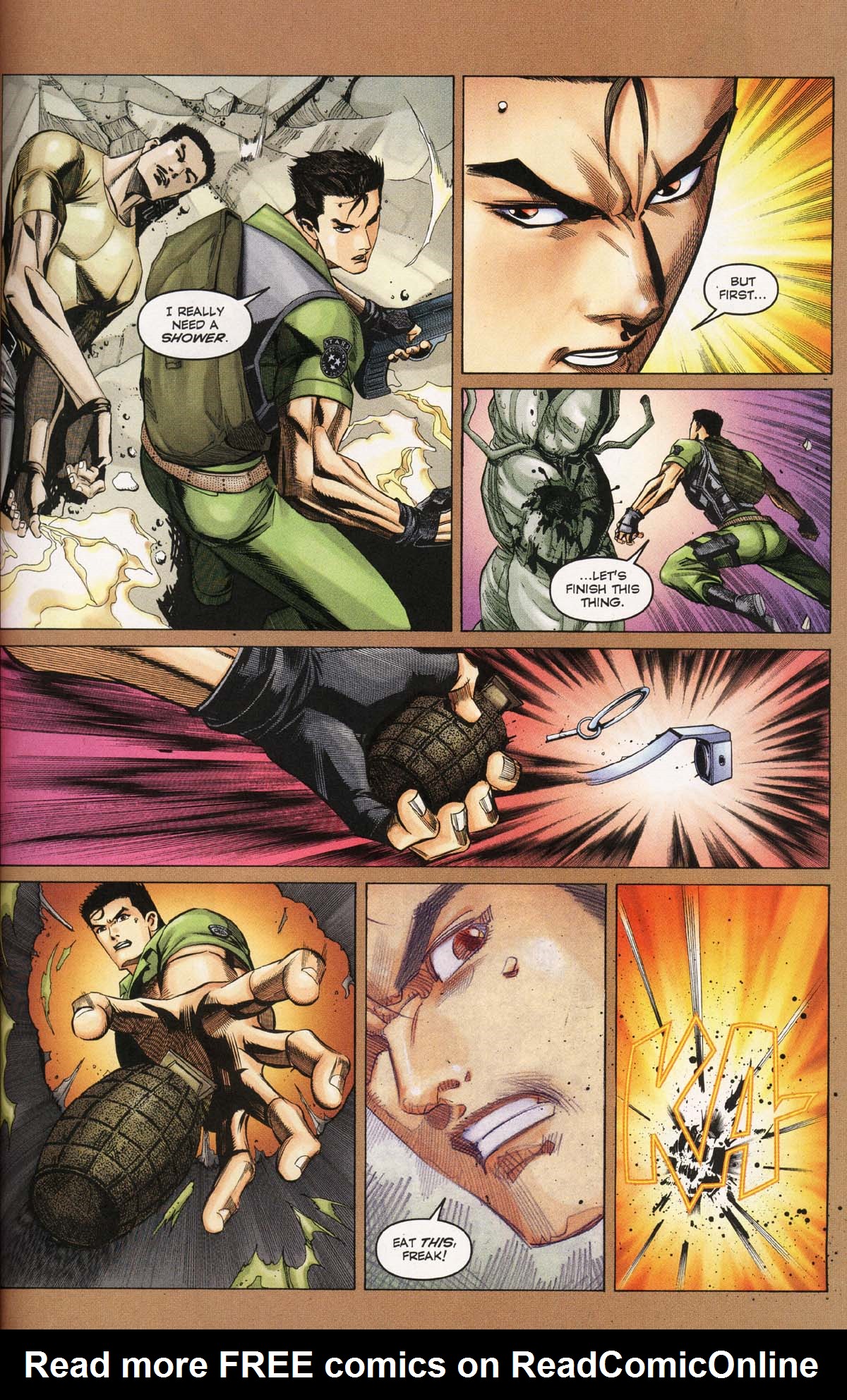 Read online Resident Evil Code: Veronica comic -  Issue #3 - 71