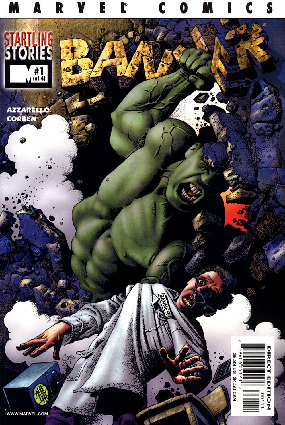 Read online Startling Stories: Banner comic -  Issue #1 - 1