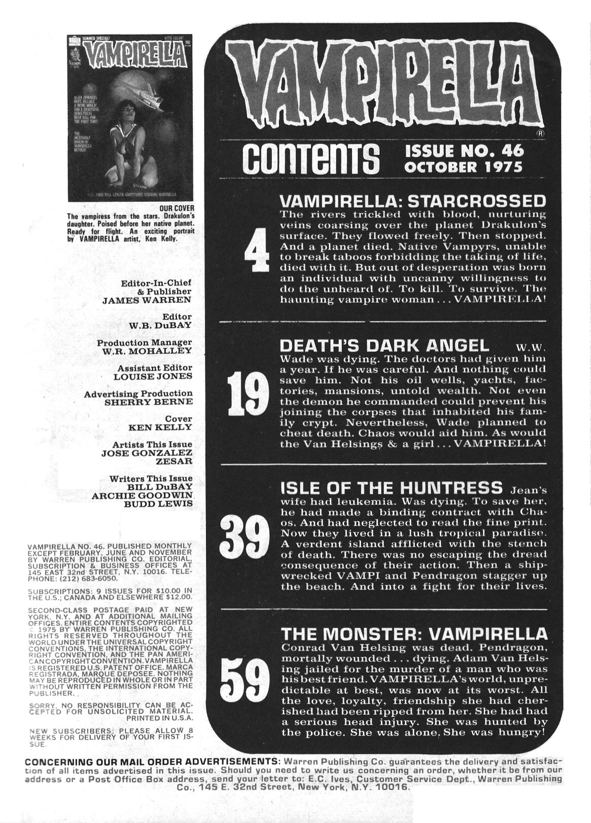 Read online Vampirella (1969) comic -  Issue #46 - 3