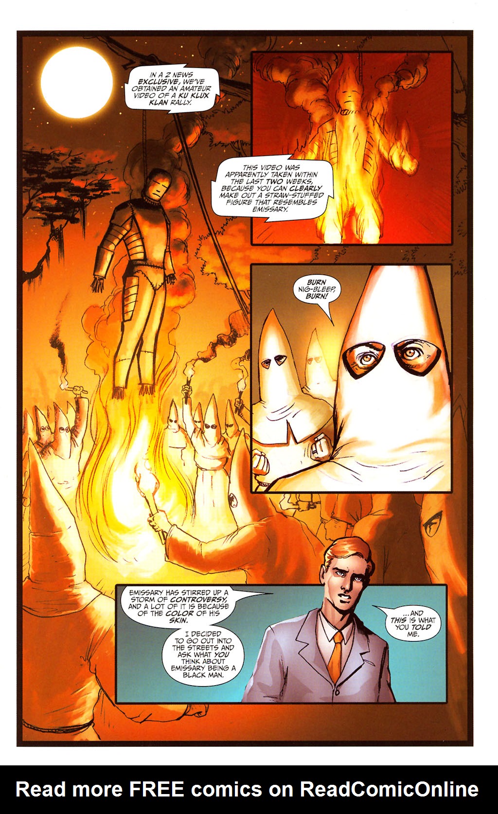 Read online Emissary comic -  Issue #5 - 9