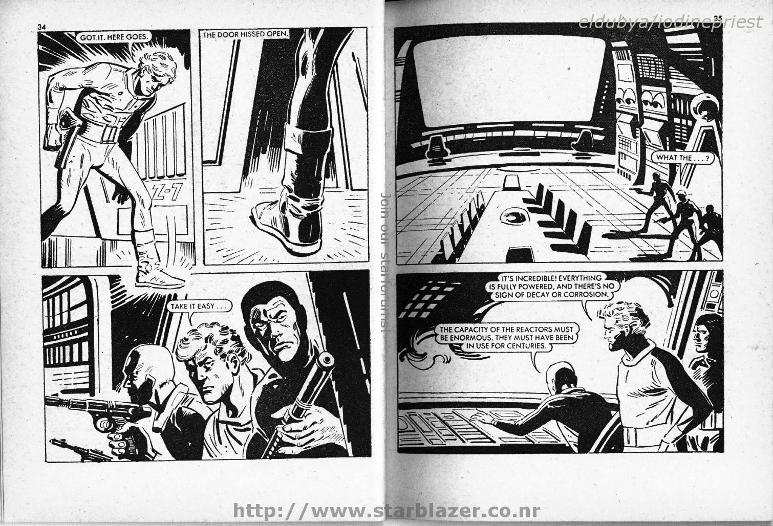 Read online Starblazer comic -  Issue #55 - 19