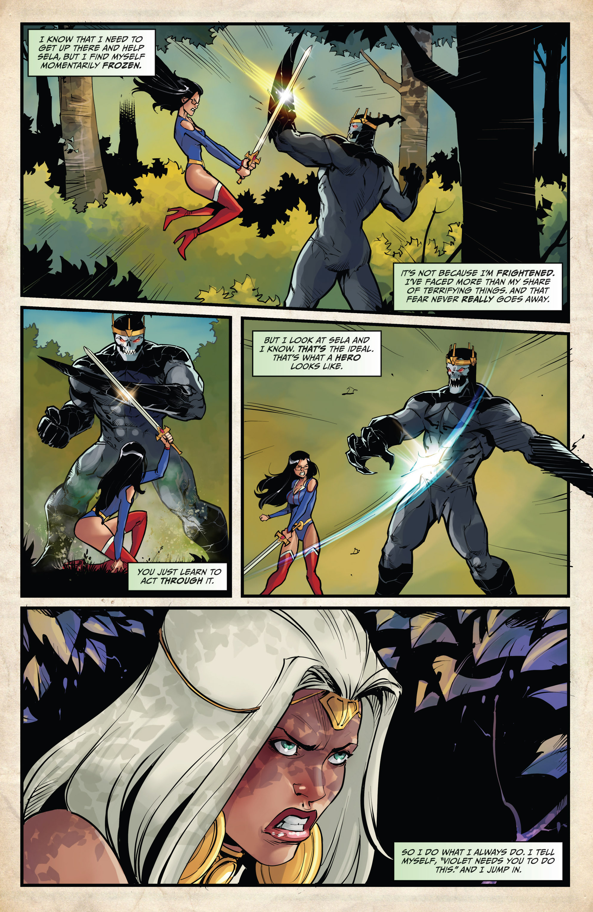 Read online Grimm Fairy Tales vs. Wonderland comic -  Issue #4 - 14
