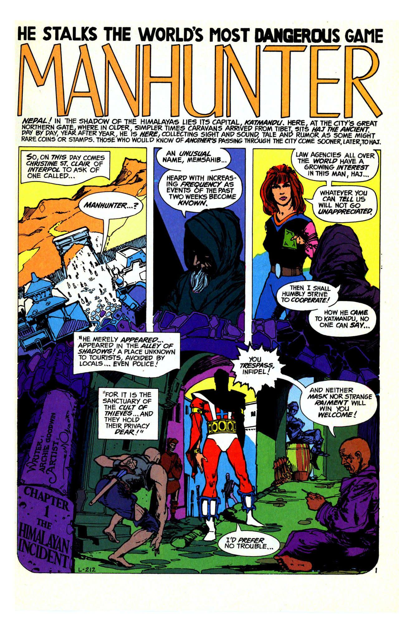 Read online Manhunter (1984) comic -  Issue # Full - 5