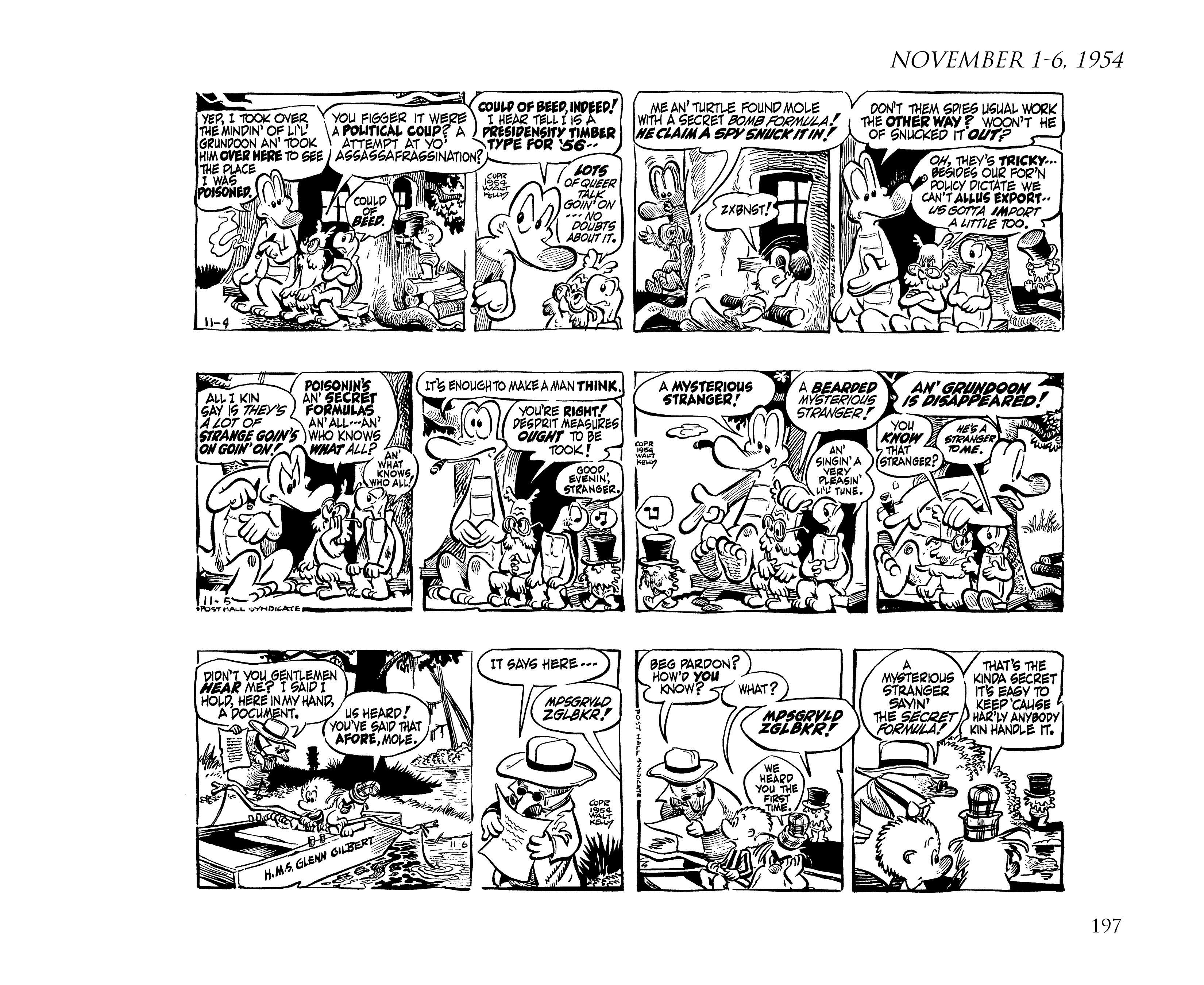 Read online Pogo by Walt Kelly: The Complete Syndicated Comic Strips comic -  Issue # TPB 3 (Part 3) - 9