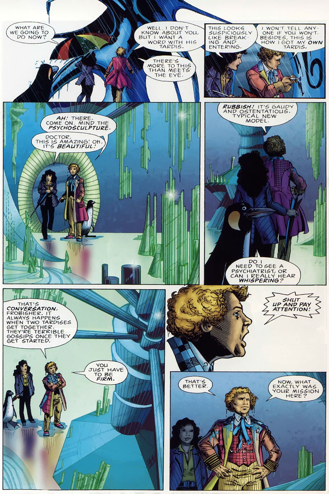 Read online Grant Morrison's Doctor Who comic -  Issue #2 - 5