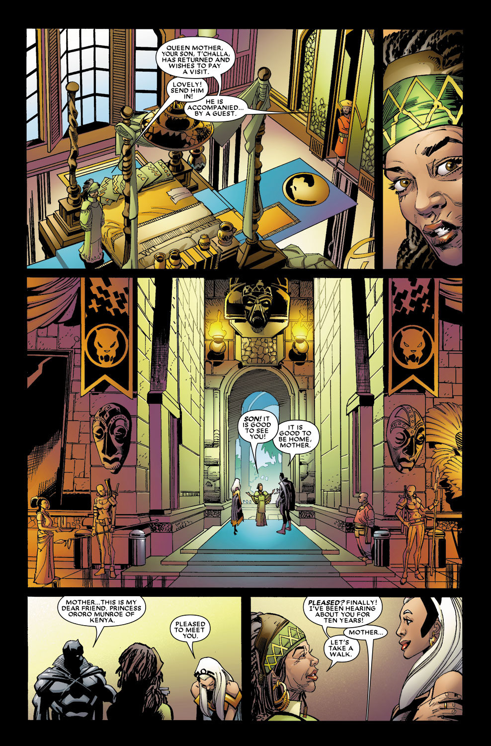 Read online Black Panther (2005) comic -  Issue #15 - 20