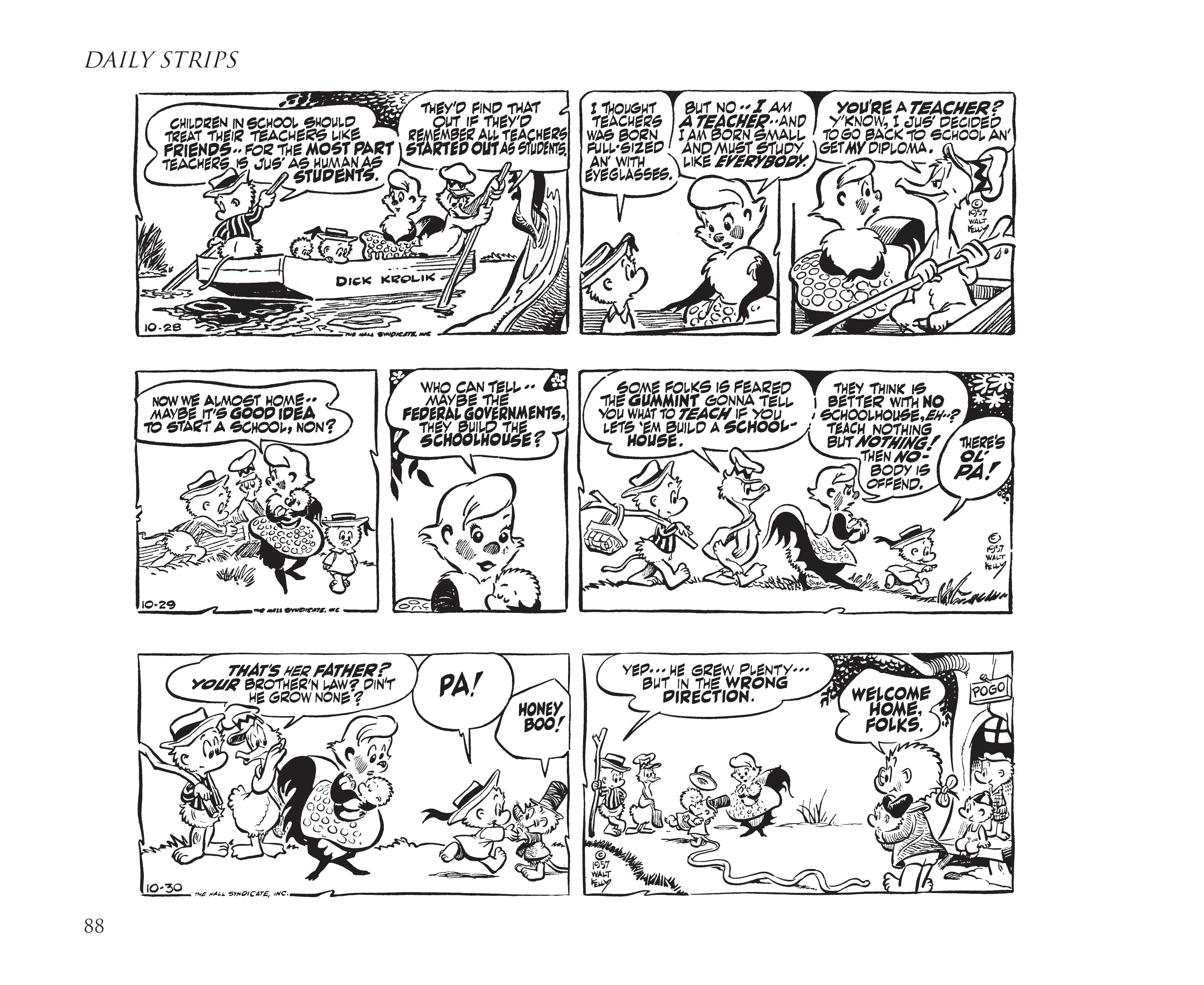 Read online Pogo by Walt Kelly: The Complete Syndicated Comic Strips comic -  Issue # TPB 5 (Part 1) - 97