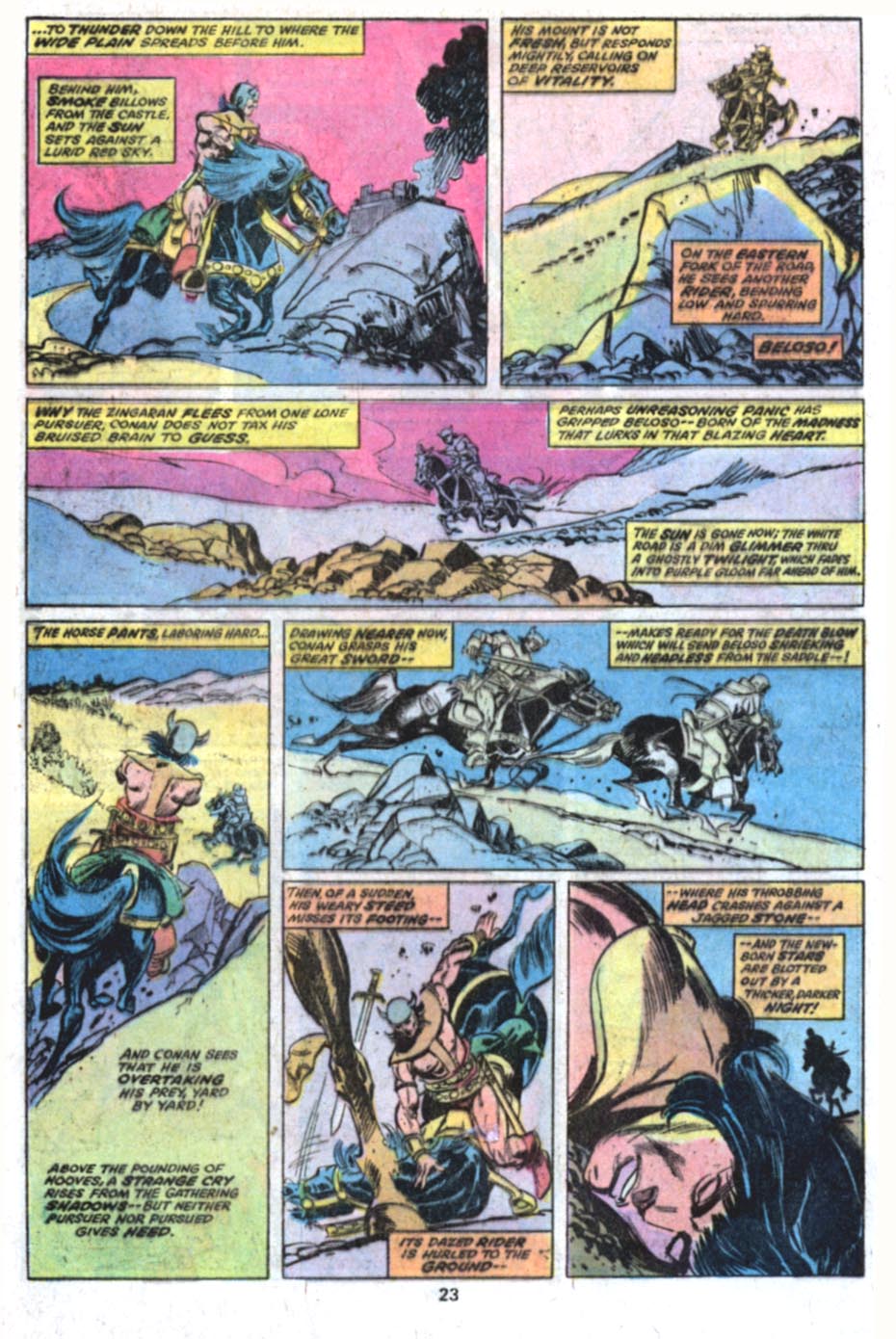 Read online Giant-Size Conan comic -  Issue #4 - 19