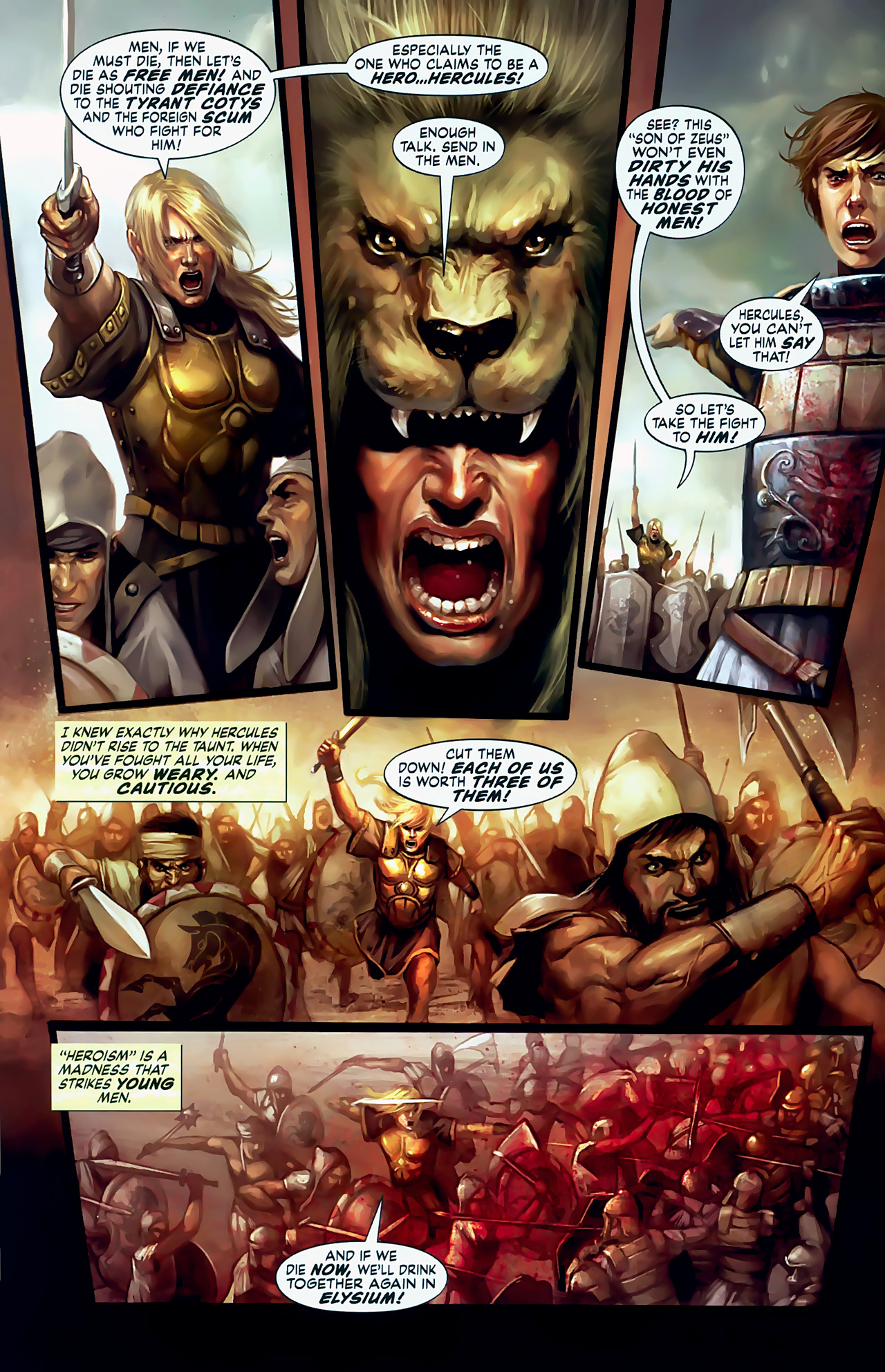 Read online Hercules (2008) comic -  Issue #3 - 12