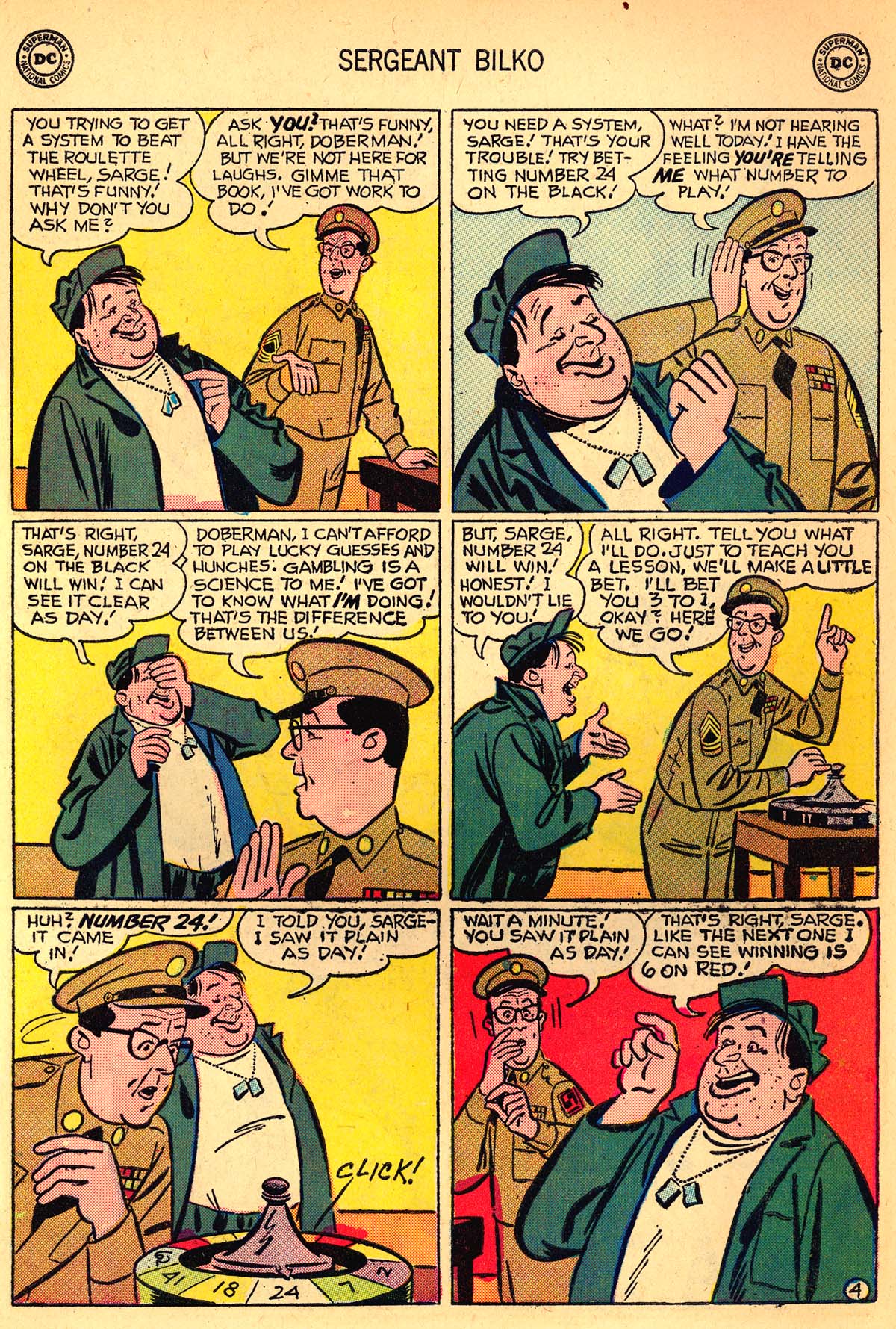 Read online Sergeant Bilko comic -  Issue #4 - 6