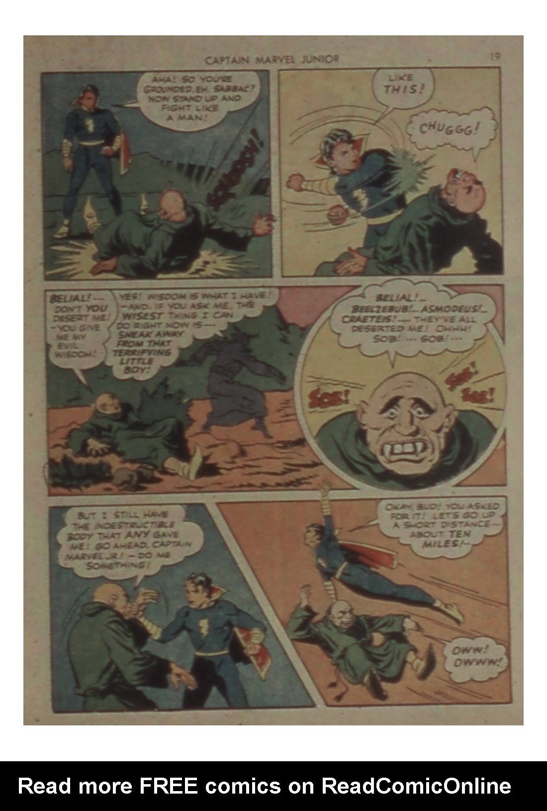 Read online Captain Marvel, Jr. comic -  Issue #4 - 20