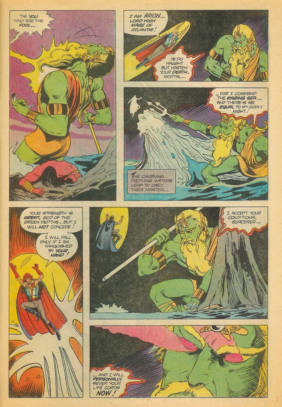 Read online Arion, Lord of Atlantis comic -  Issue #21 - 21