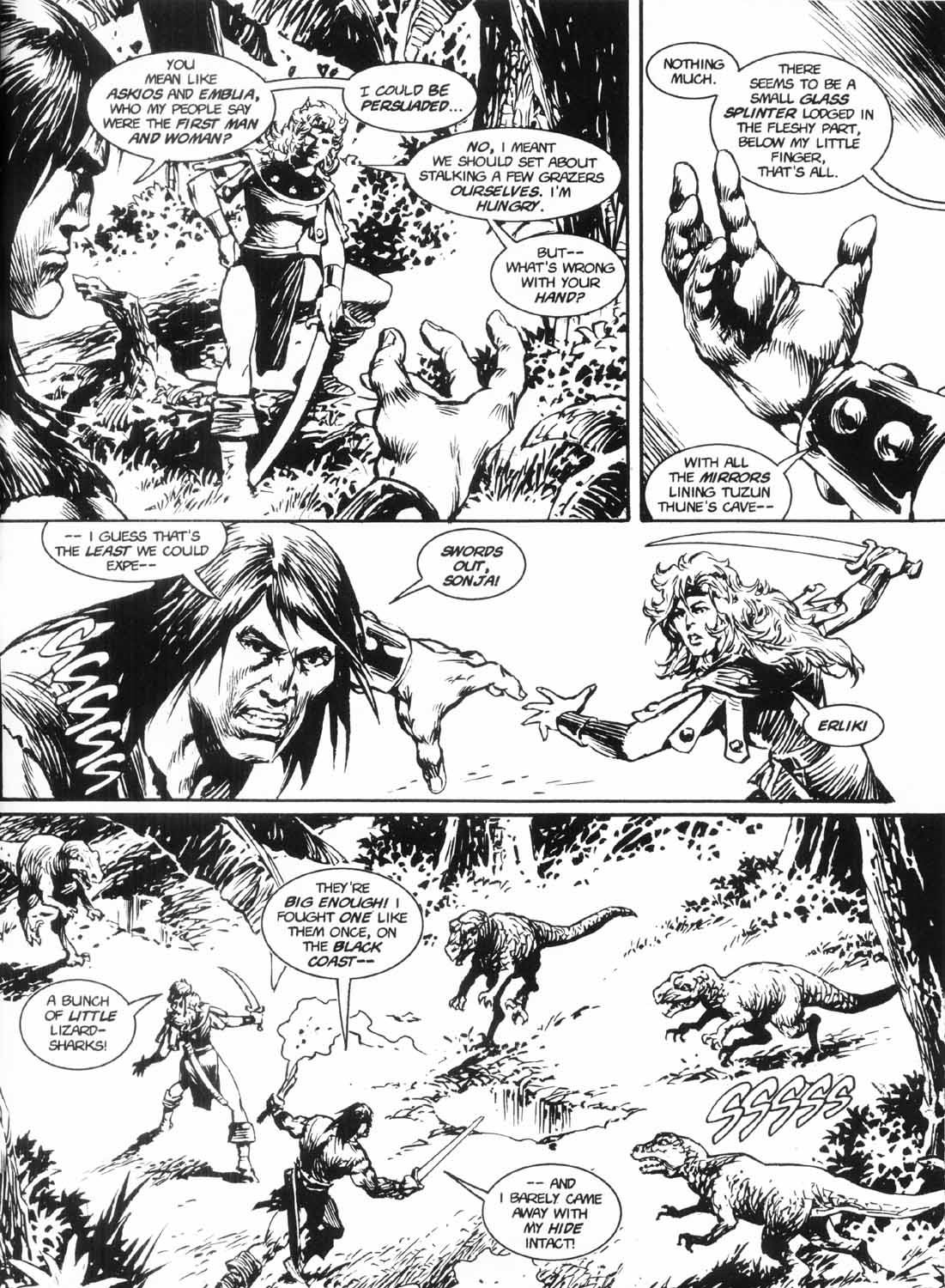 Read online The Savage Sword Of Conan comic -  Issue #224 - 56