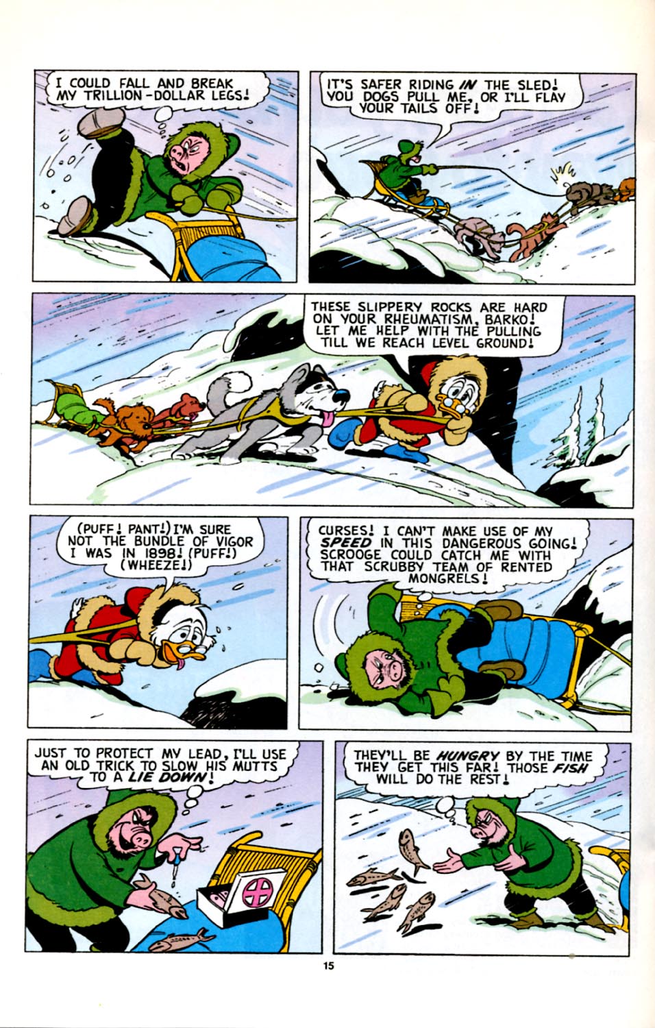 Read online Uncle Scrooge (1953) comic -  Issue #278 - 16