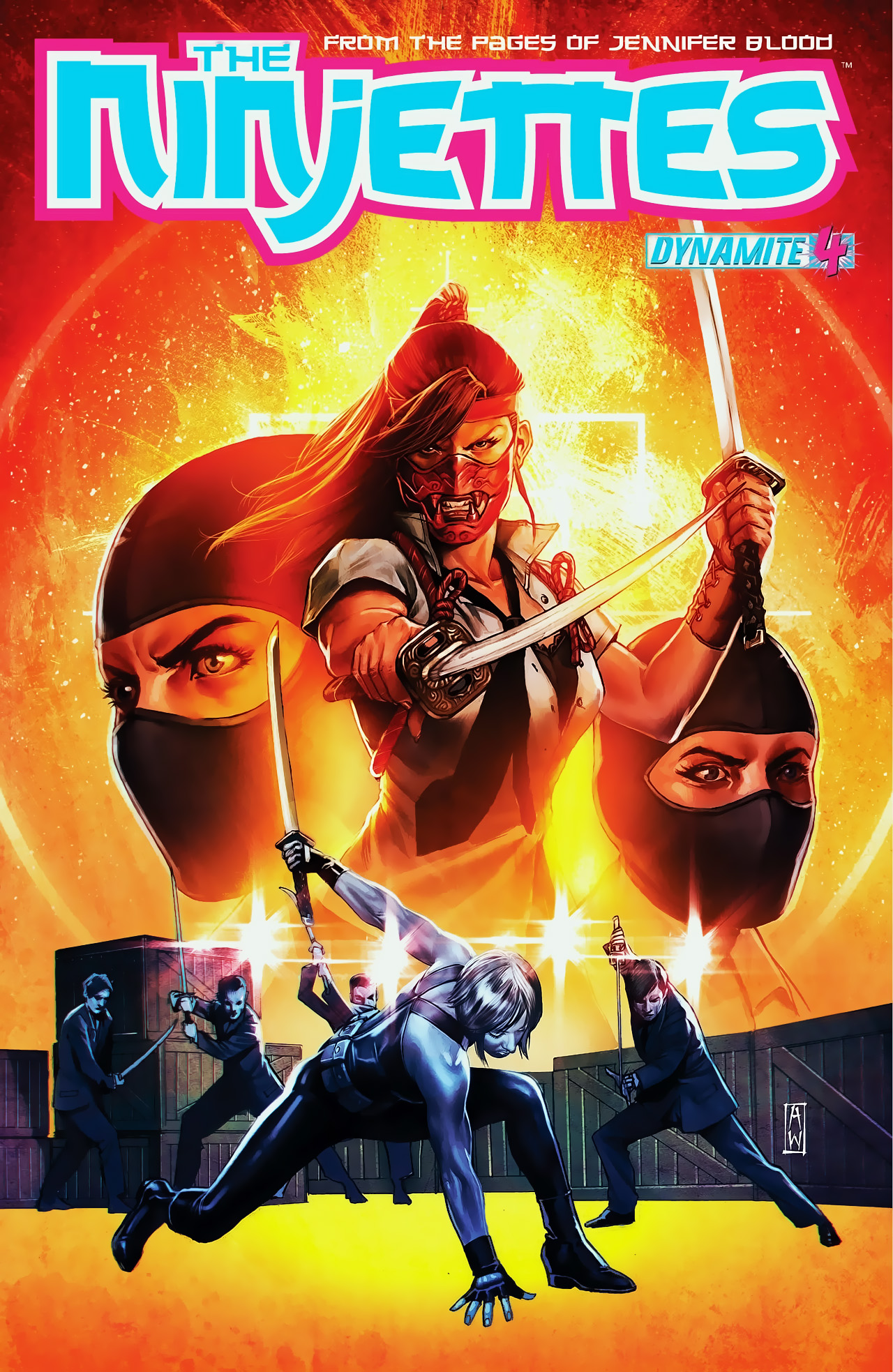 Read online The Ninjettes comic -  Issue #4 - 1