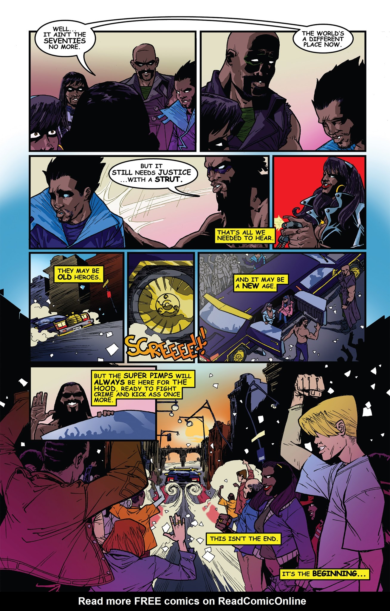 Read online Return of the Super Pimps comic -  Issue #6 - 27