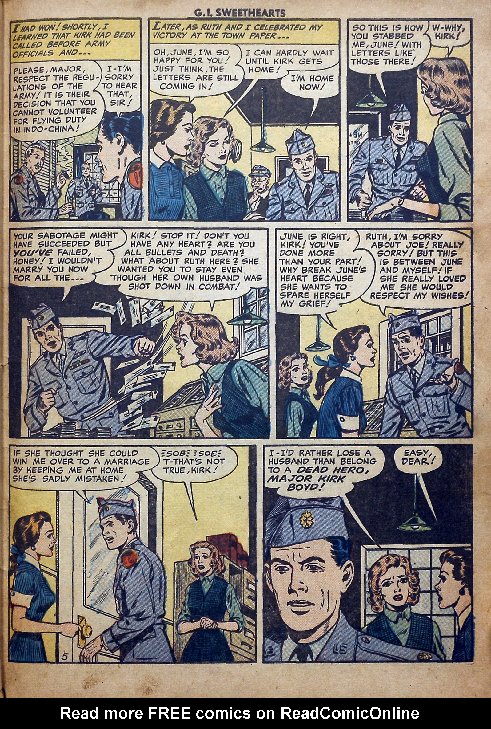Read online G.I. Sweethearts comic -  Issue #39 - 31
