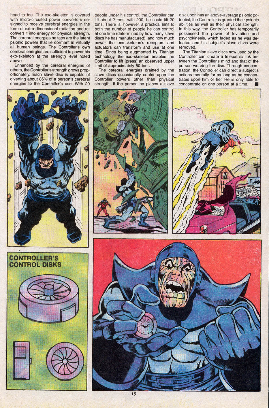 Read online The Official Handbook of the Marvel Universe Deluxe Edition comic -  Issue #3 - 17