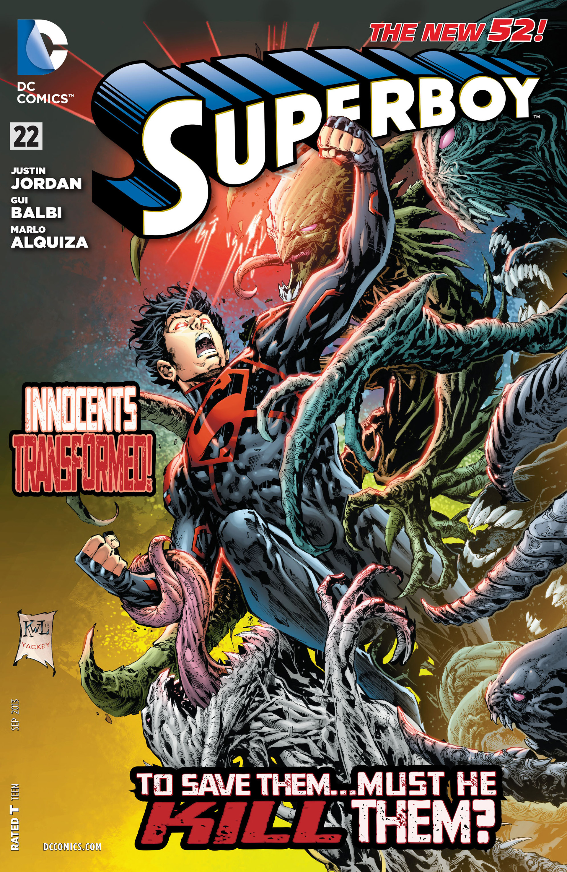 Read online Superboy (2012) comic -  Issue #22 - 1
