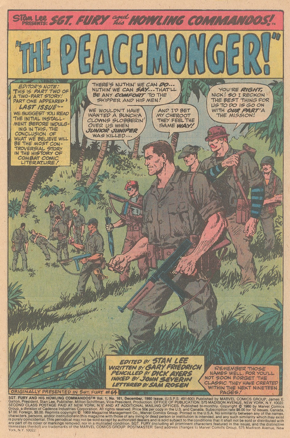 Read online Sgt. Fury comic -  Issue #161 - 3