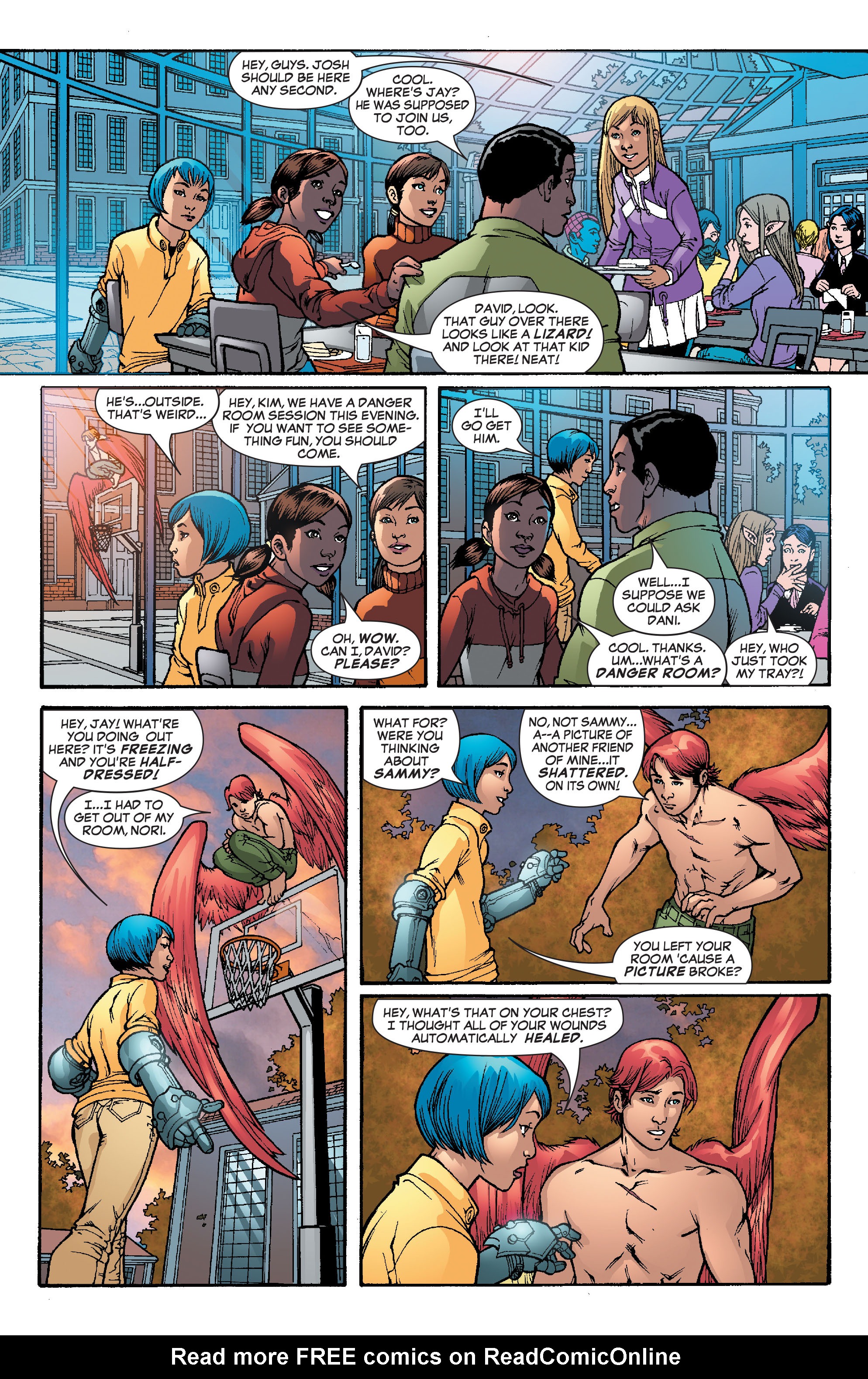 Read online New X-Men (2004) comic -  Issue #7 - 11