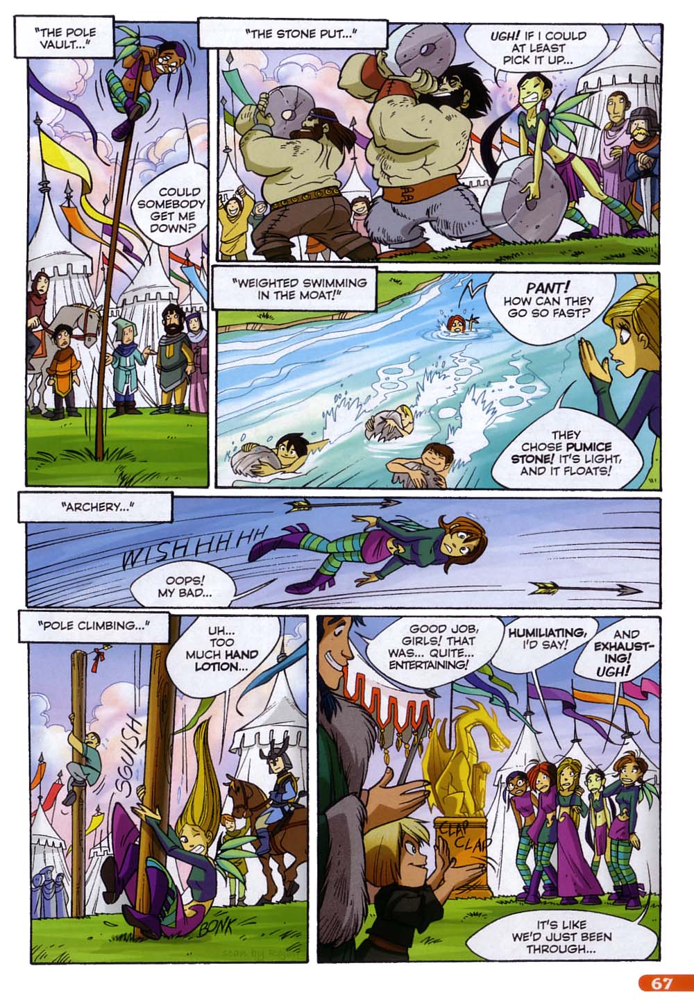 Read online W.i.t.c.h. comic -  Issue #69 - 57