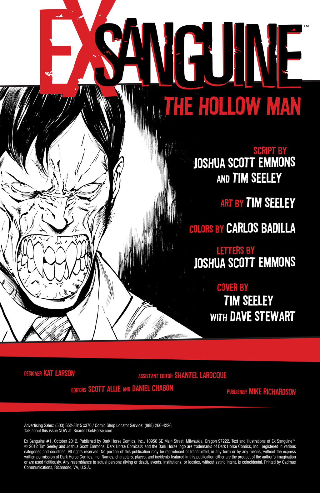 Read online Ex Sanguine comic -  Issue #1 - 2