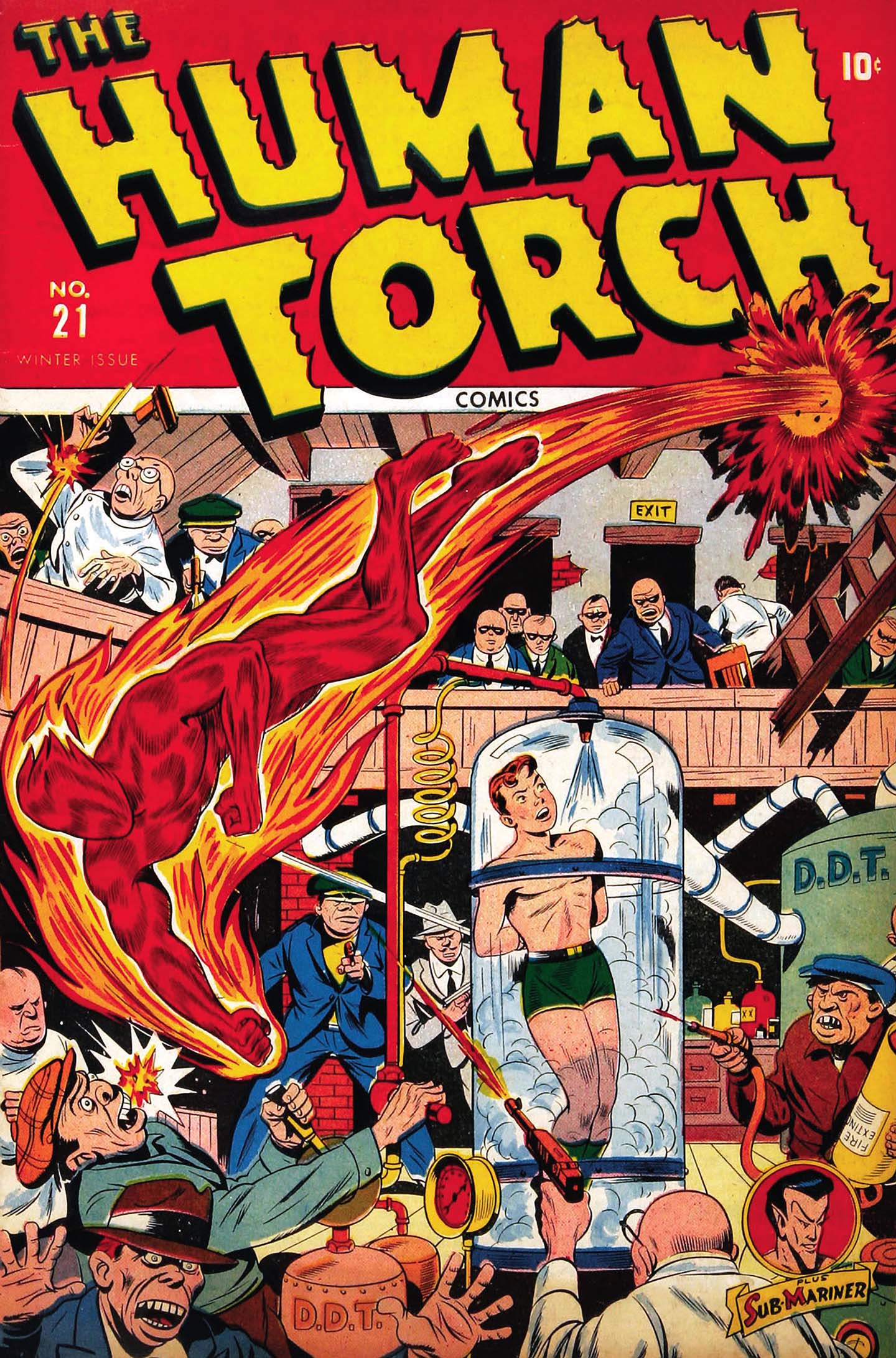 Read online The Human Torch (1940) comic -  Issue #21 - 1