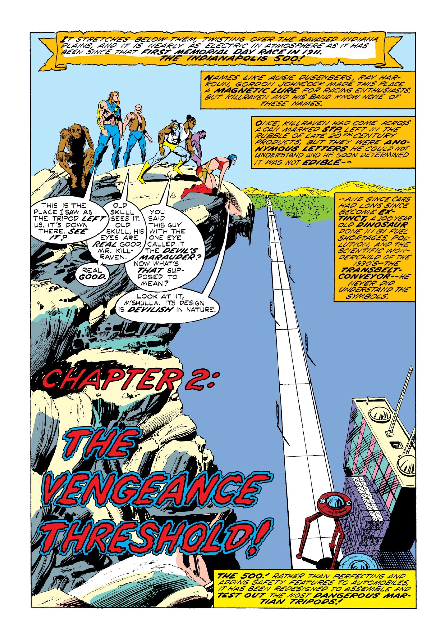 Read online Marvel Masterworks: Killraven comic -  Issue # TPB 1 (Part 2) - 47