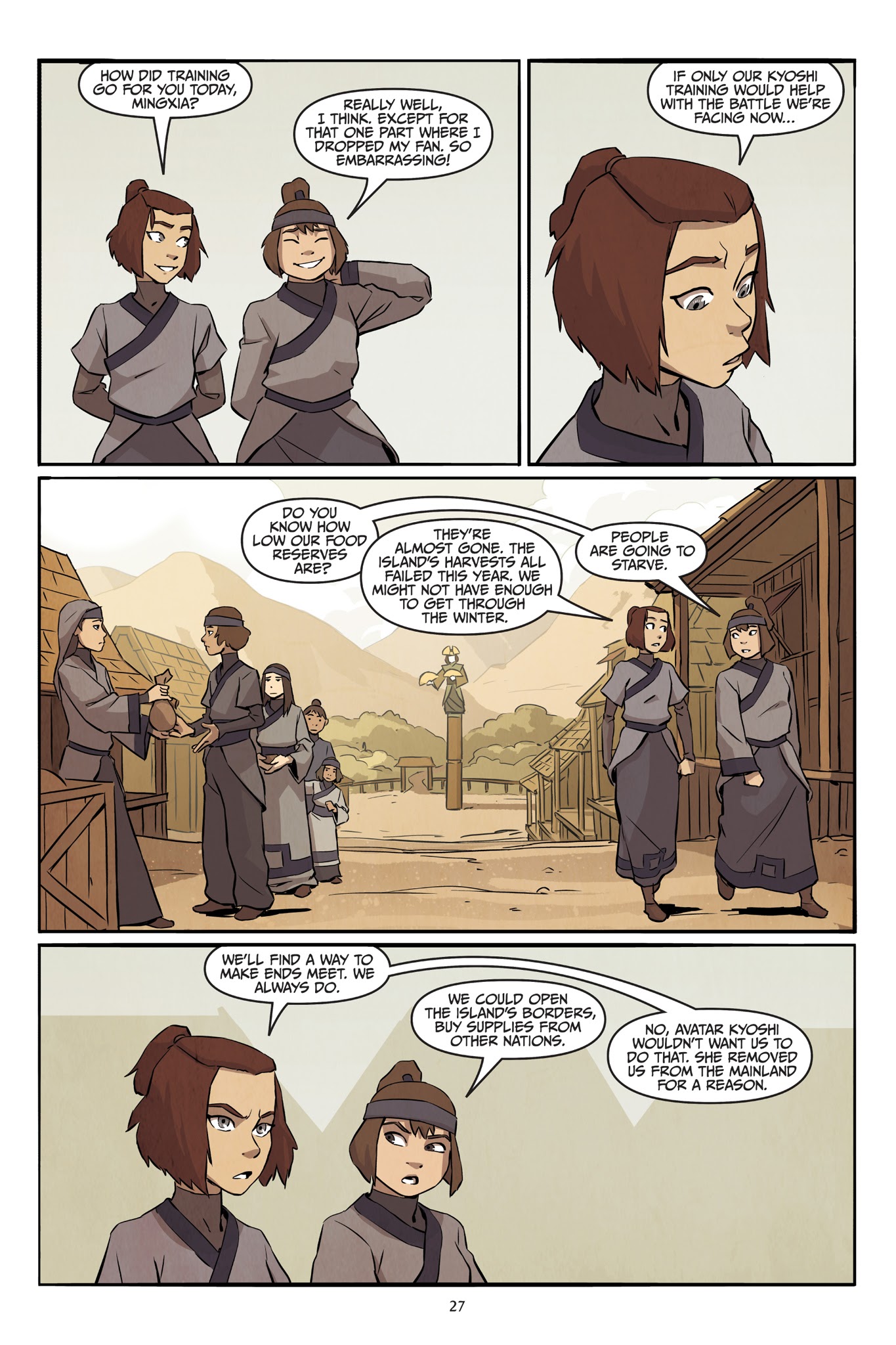 Read online Avatar: The Last Airbender – Suki, Alone comic -  Issue # TPB - 28