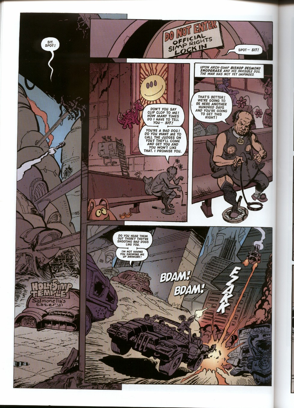 Read online Judge Dredd [Collections - Hamlyn | Mandarin] comic -  Issue # TPB Doomsday For Mega-City One - 102