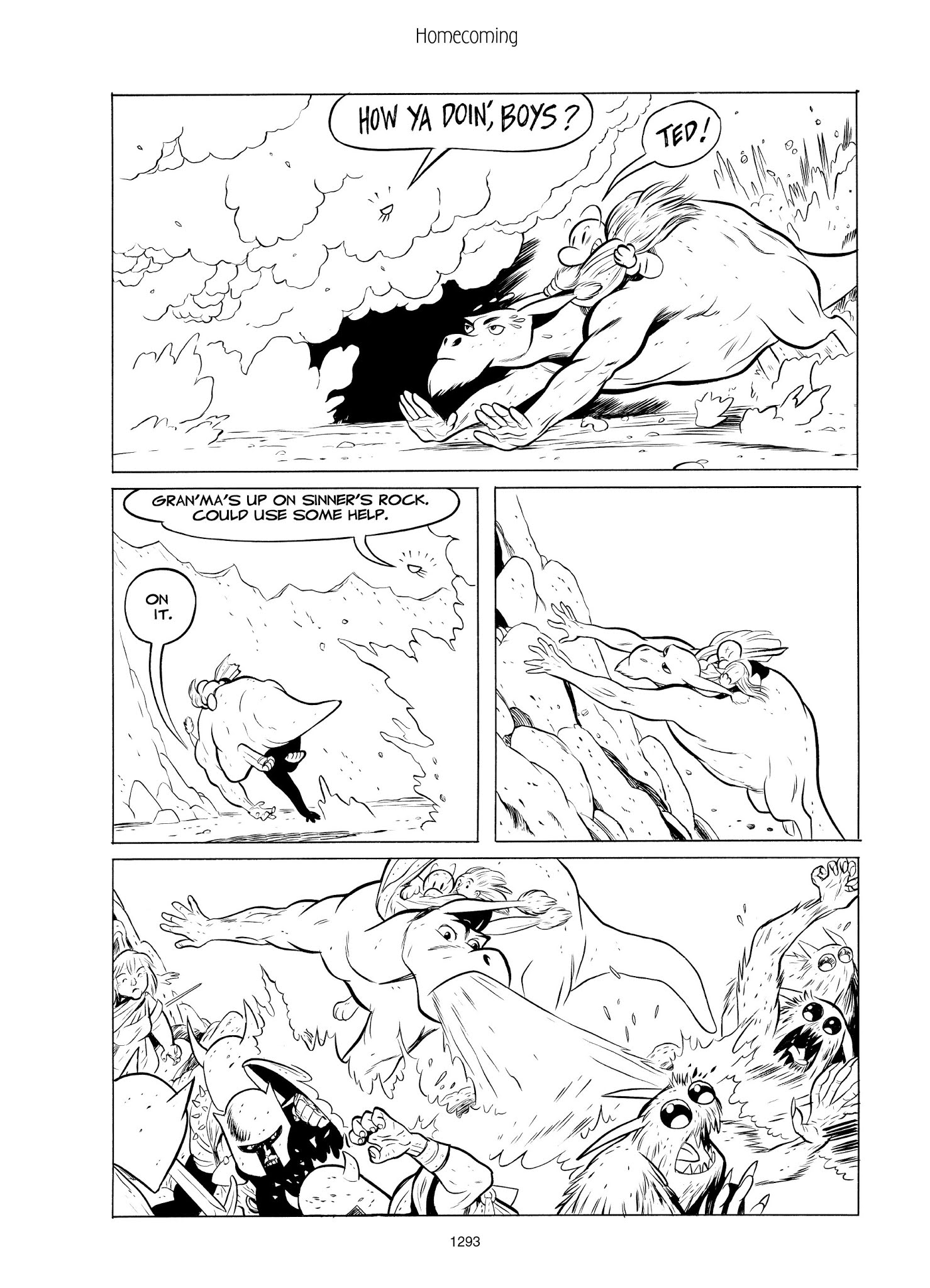Read online Bone: The Complete Cartoon Epic In One Volume comic -  Issue # TPB (Part 13) - 73