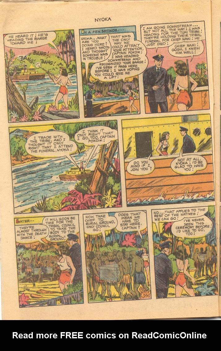 Read online Nyoka the Jungle Girl (1945) comic -  Issue #76 - 4