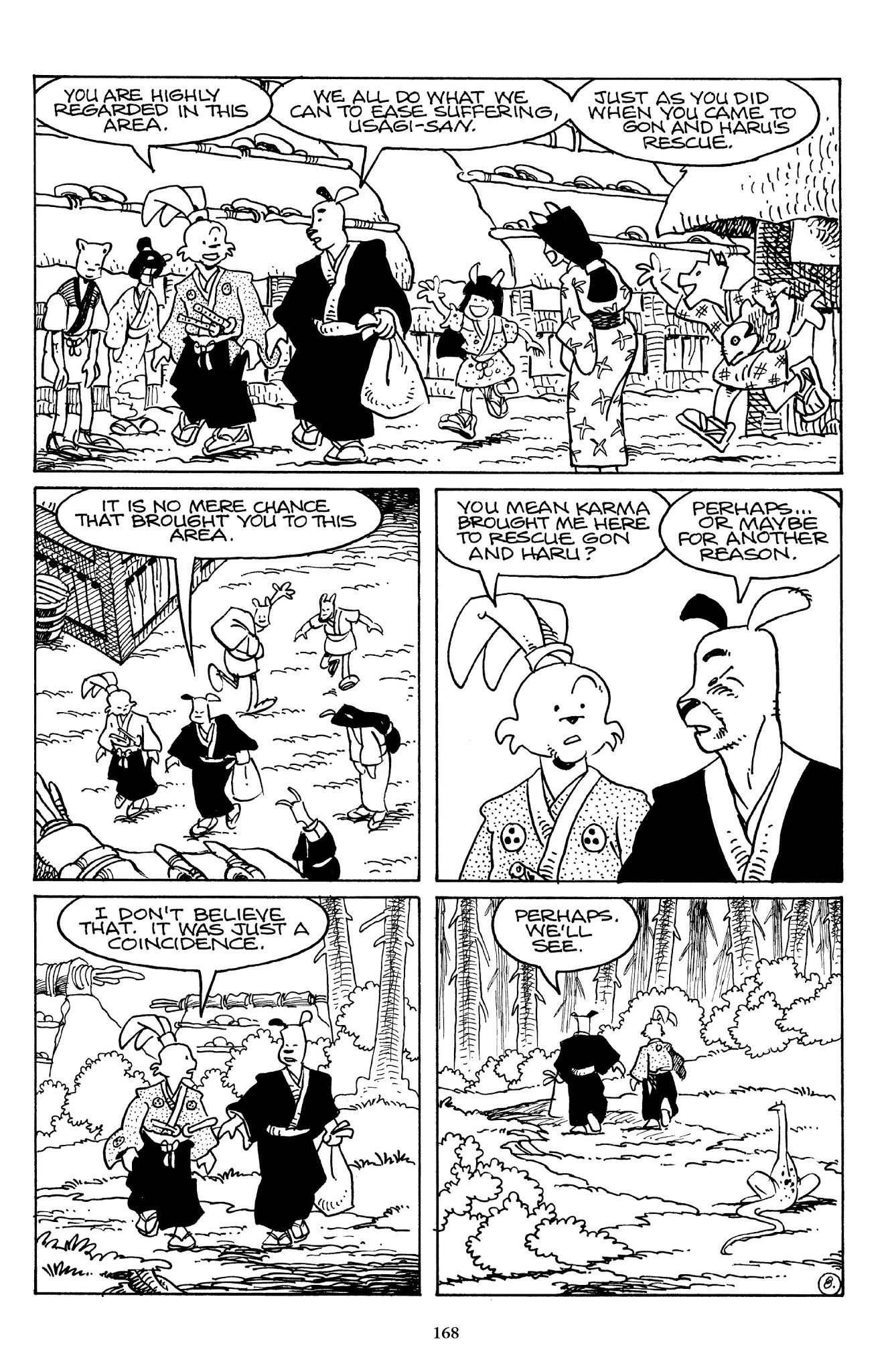 Read online The Usagi Yojimbo Saga comic -  Issue # TPB 5 - 165